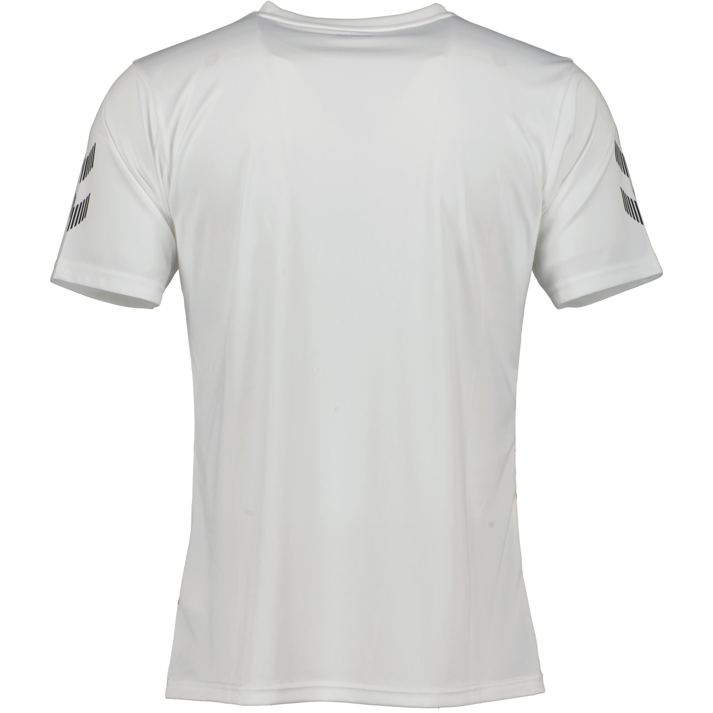 Hydro jersey for men, great for football, in white/black/pink 2/3
