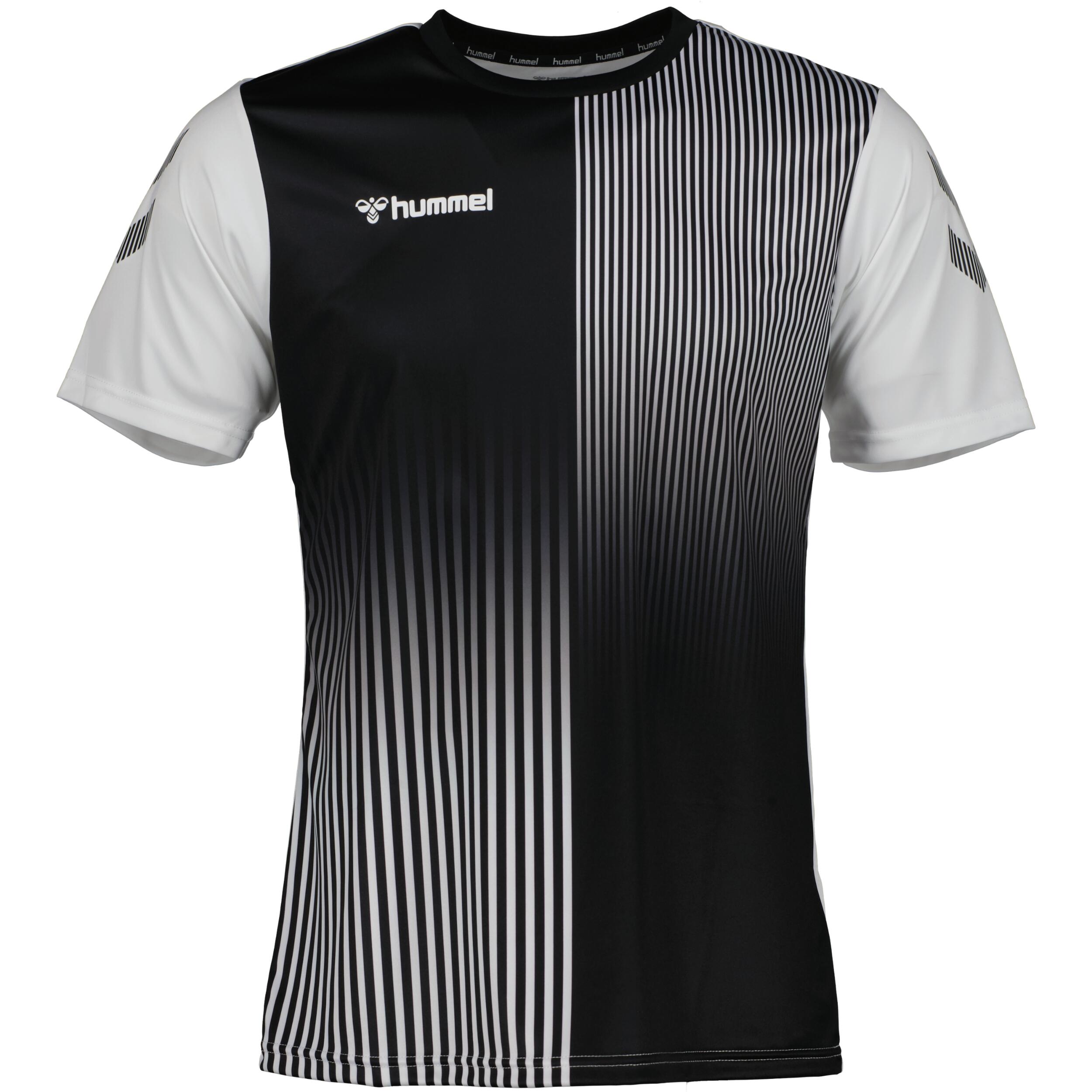 HUMMEL Mexico jersey for men, great for football, in black/white