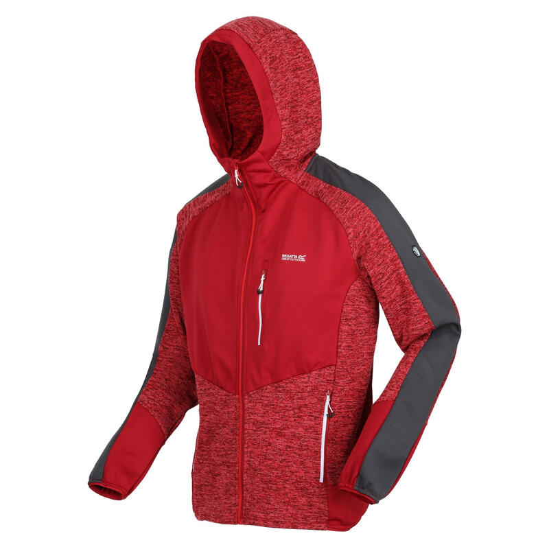 Veste polaire CADFORD Homme (Rouge sang / Rouge foncé)