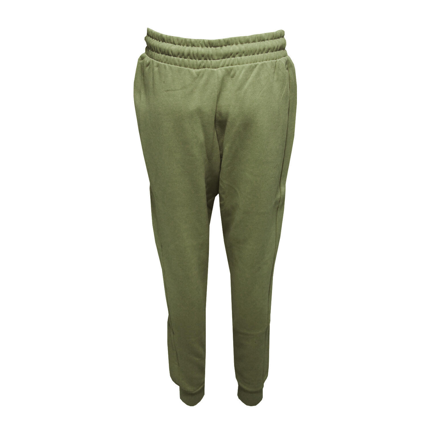 Womens/Ladies Fitted Joggers (Olive) 2/4