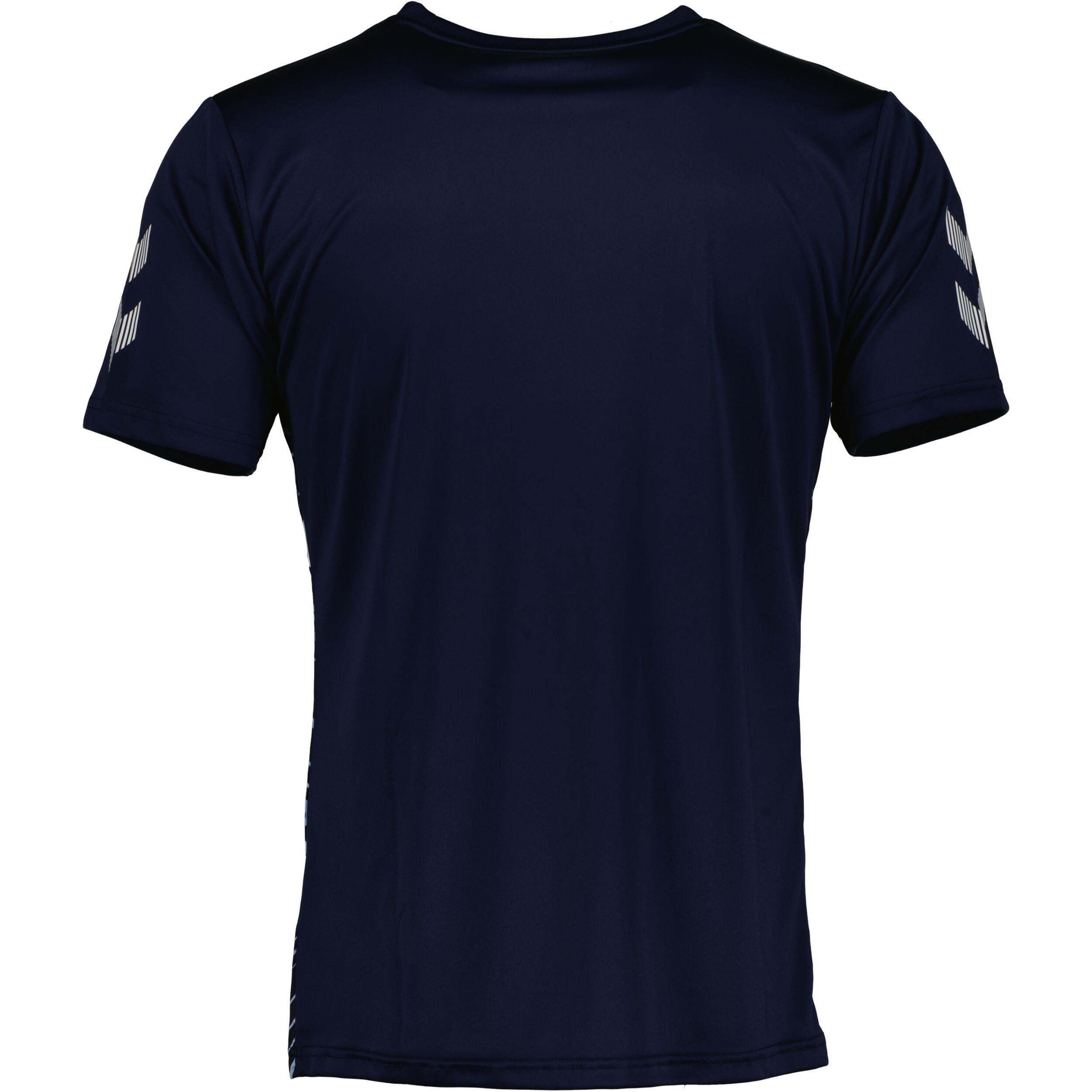 Hydro jersey for men, great for football, in marine/argentina blue/white 2/3
