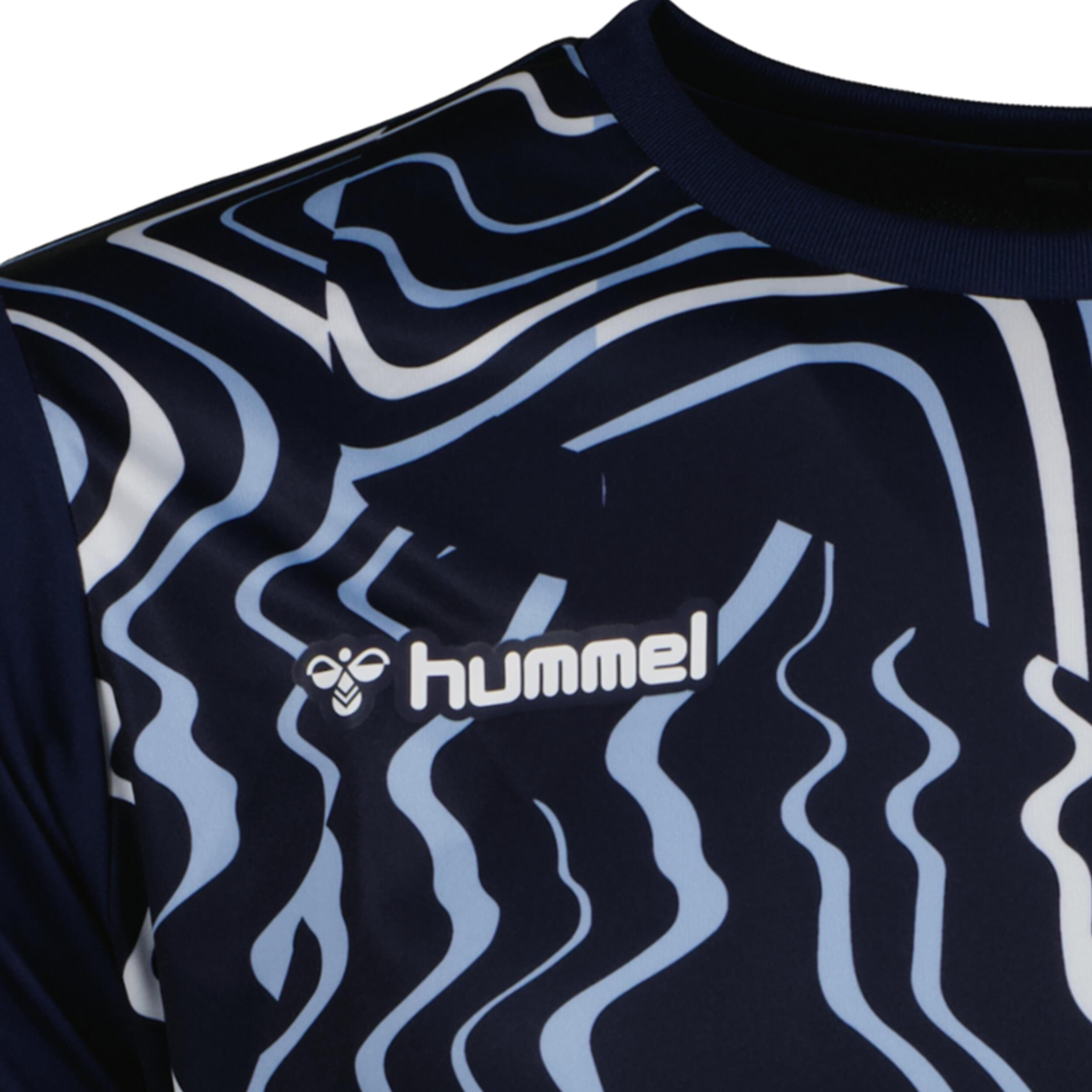 Hydro jersey for men, great for football, in marine/argentina blue/white 3/3