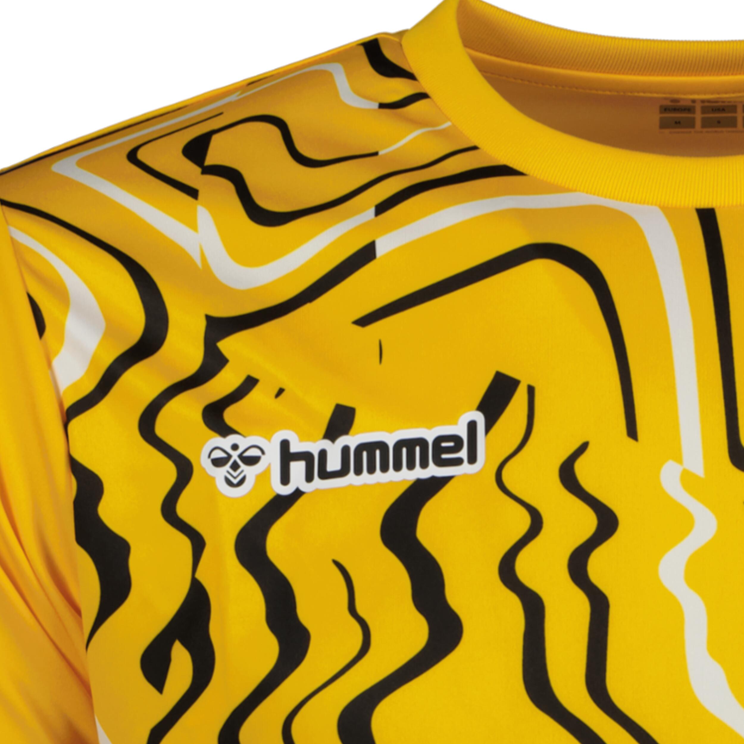 Hydro jersey for kids, great for football, in sports yellow/black/white 3/3