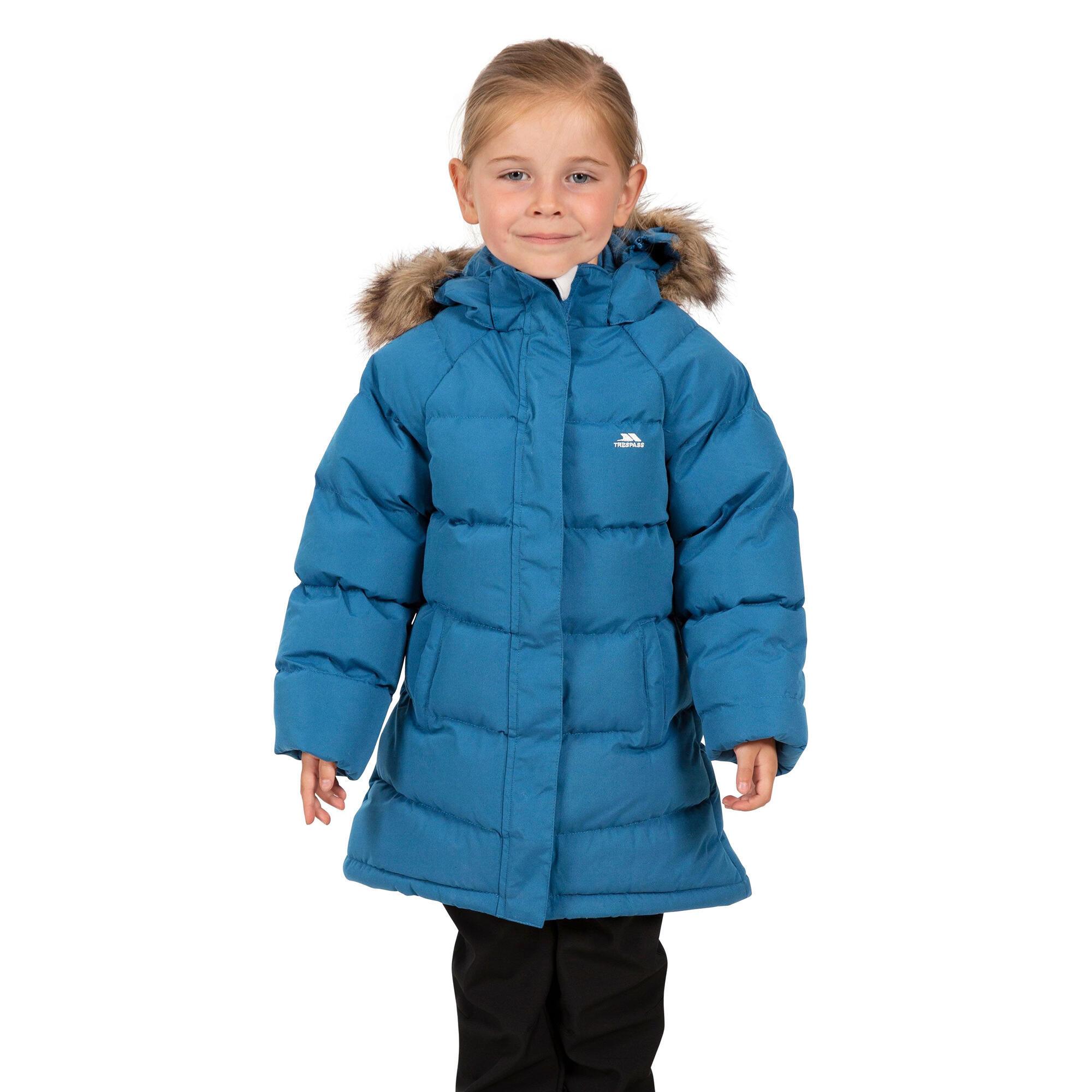 Veste Matelassée UNIQUE Fille (Bleu Cosmique) 3/4
