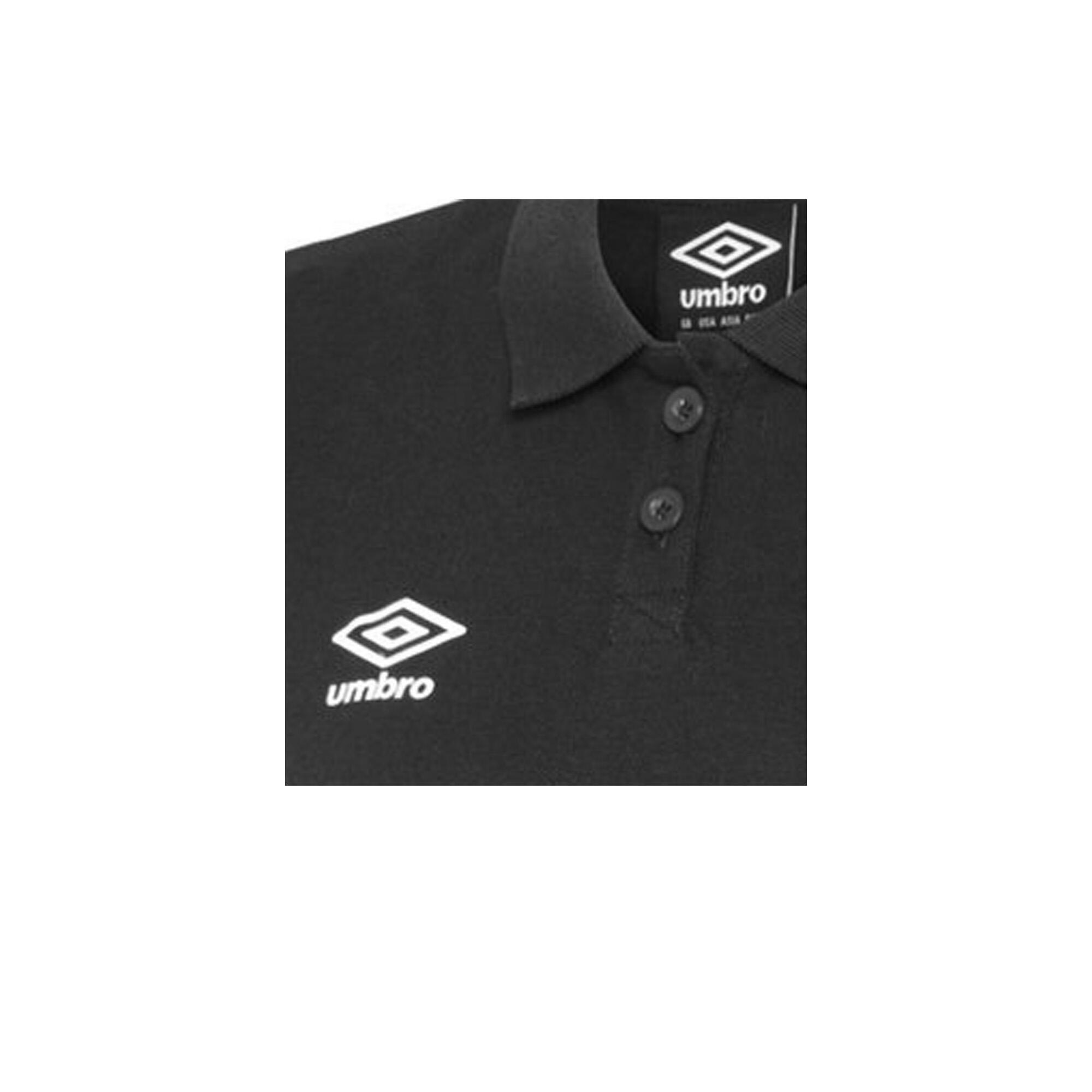 Womens/Ladies Club Essential Polo Shirt (Carbon/White) 3/3