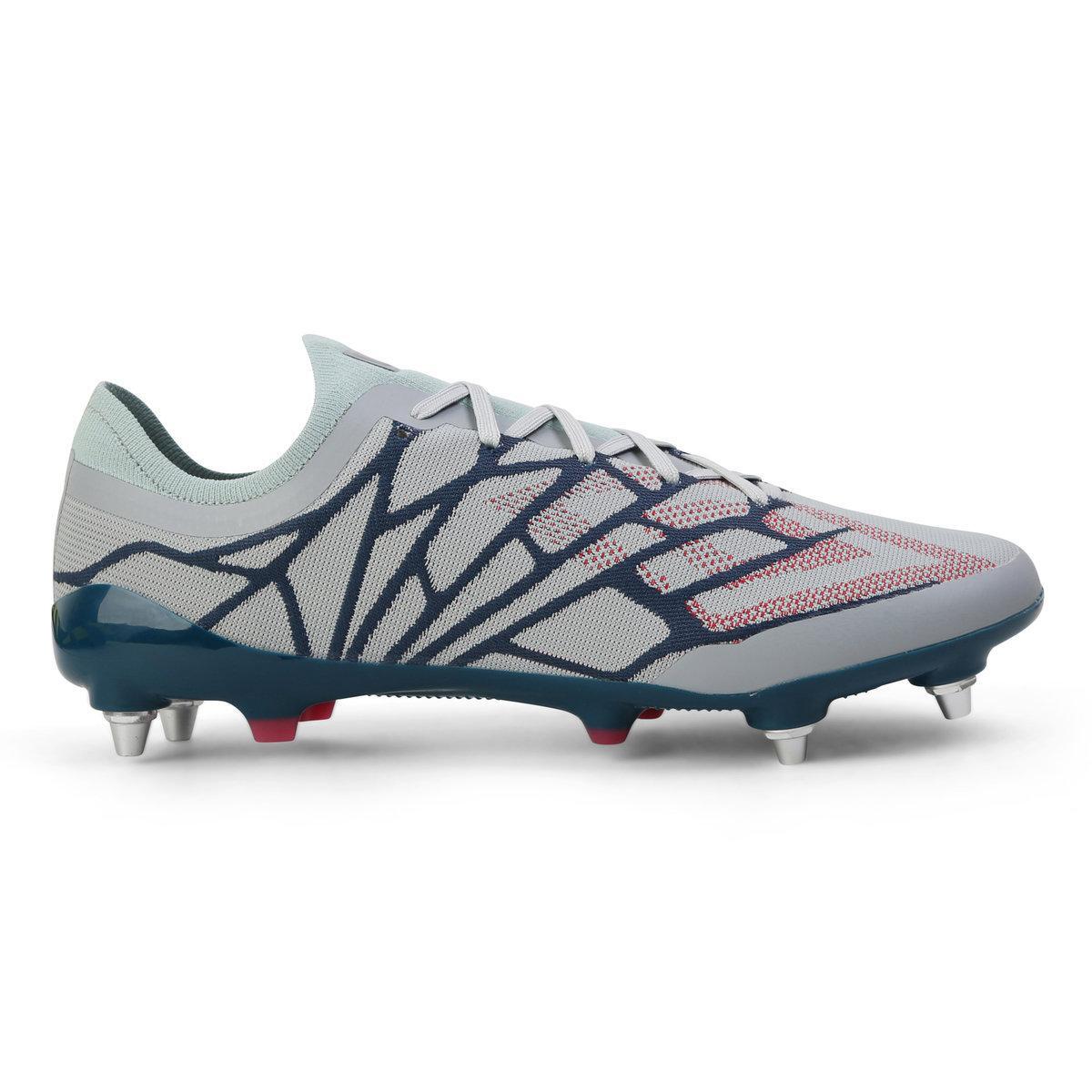 VELOCITA ALCHEMIST PRO Men's Soccer Shoes (White / Light Pink / Blue)