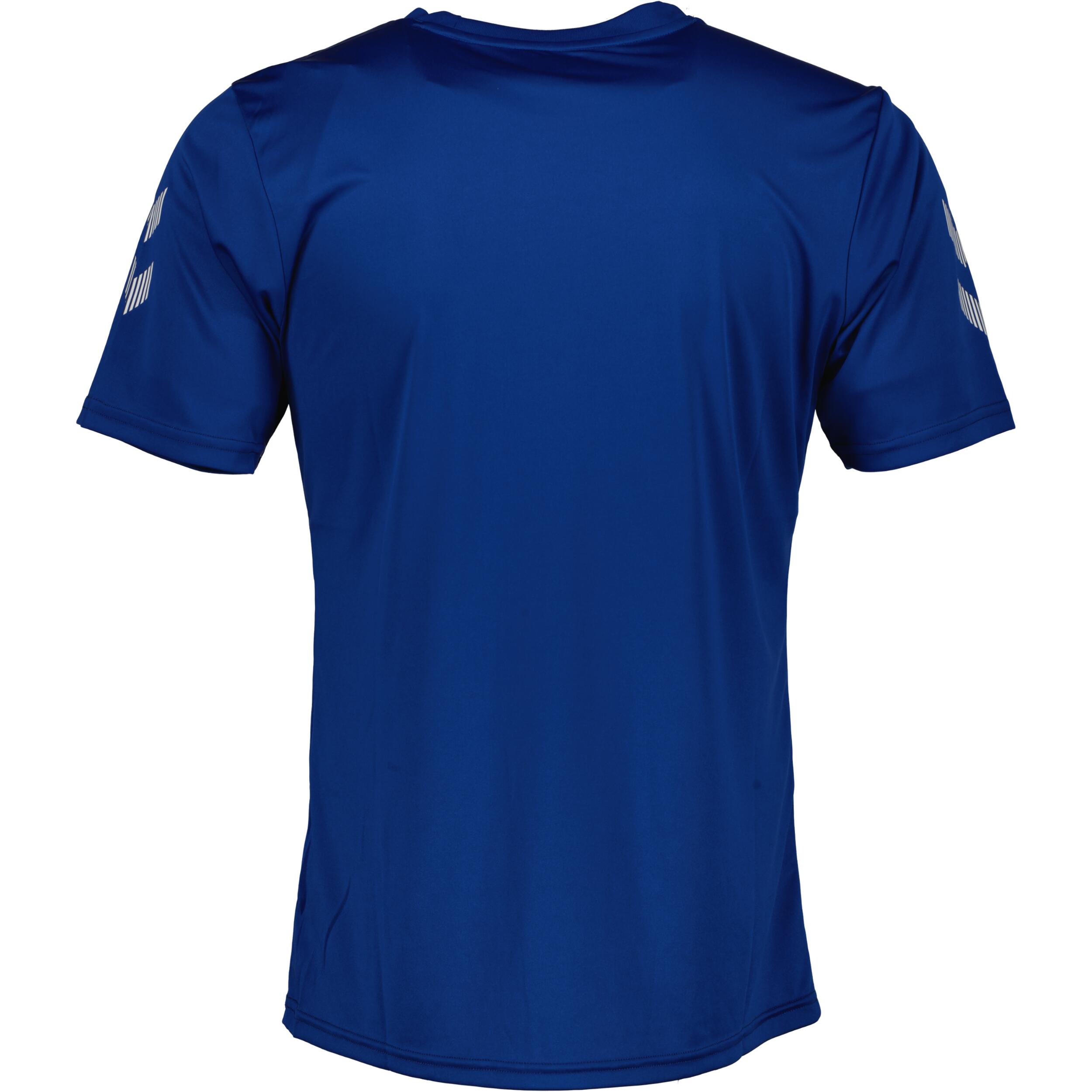 Solo jersey for men, great for football, in true blue 2/3