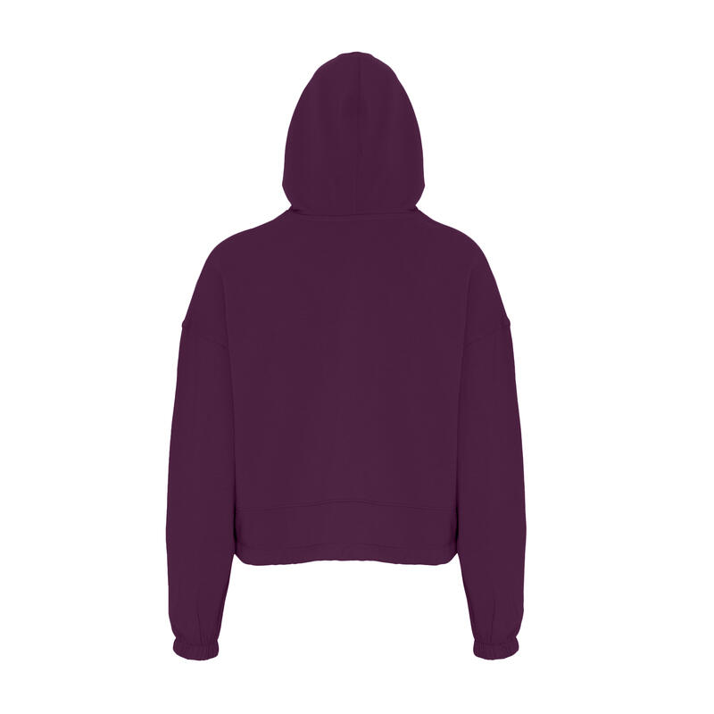 Sweat à capuche Femme (Violet foncé)