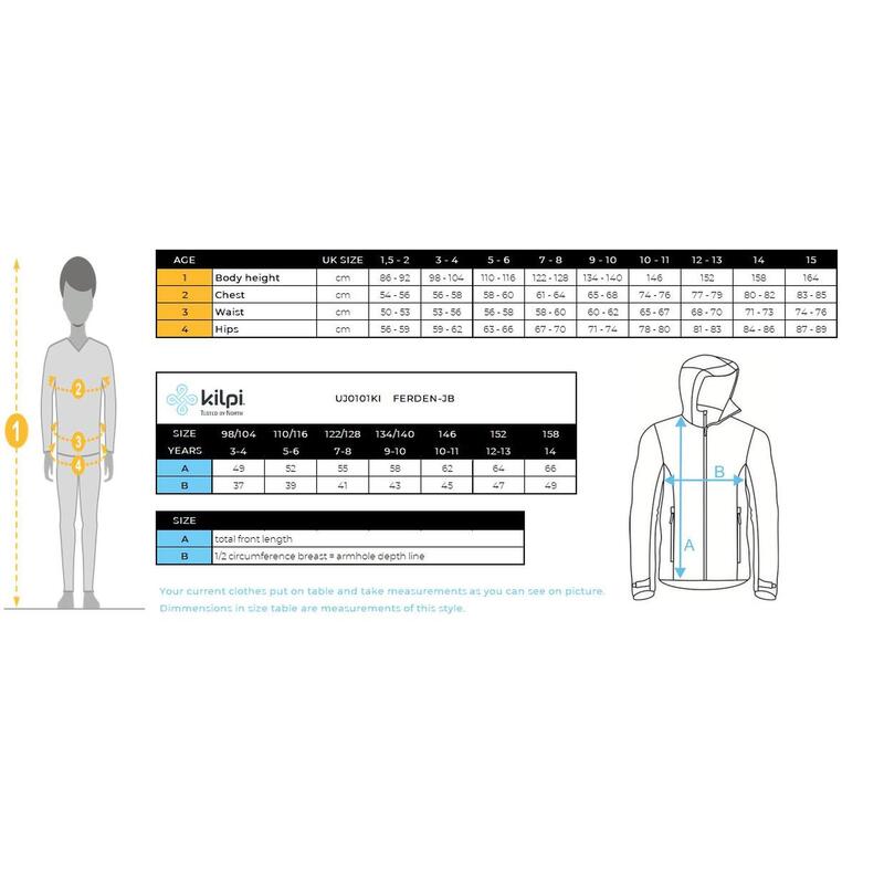 Chłopięca kurtka narciarska Kilpi FERDEN-JB