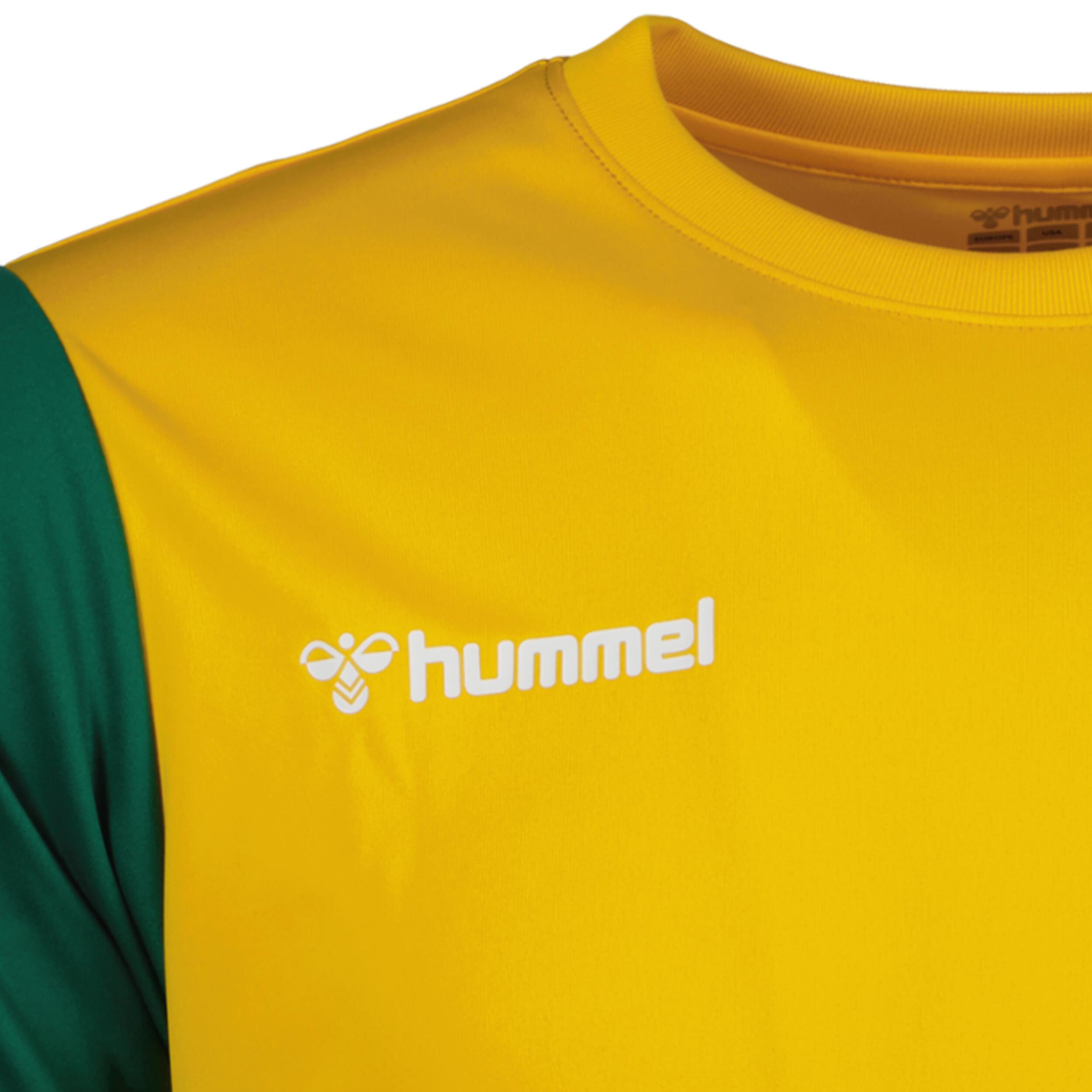 Match jersey for men, great for football, in yellow/evergreen 3/3