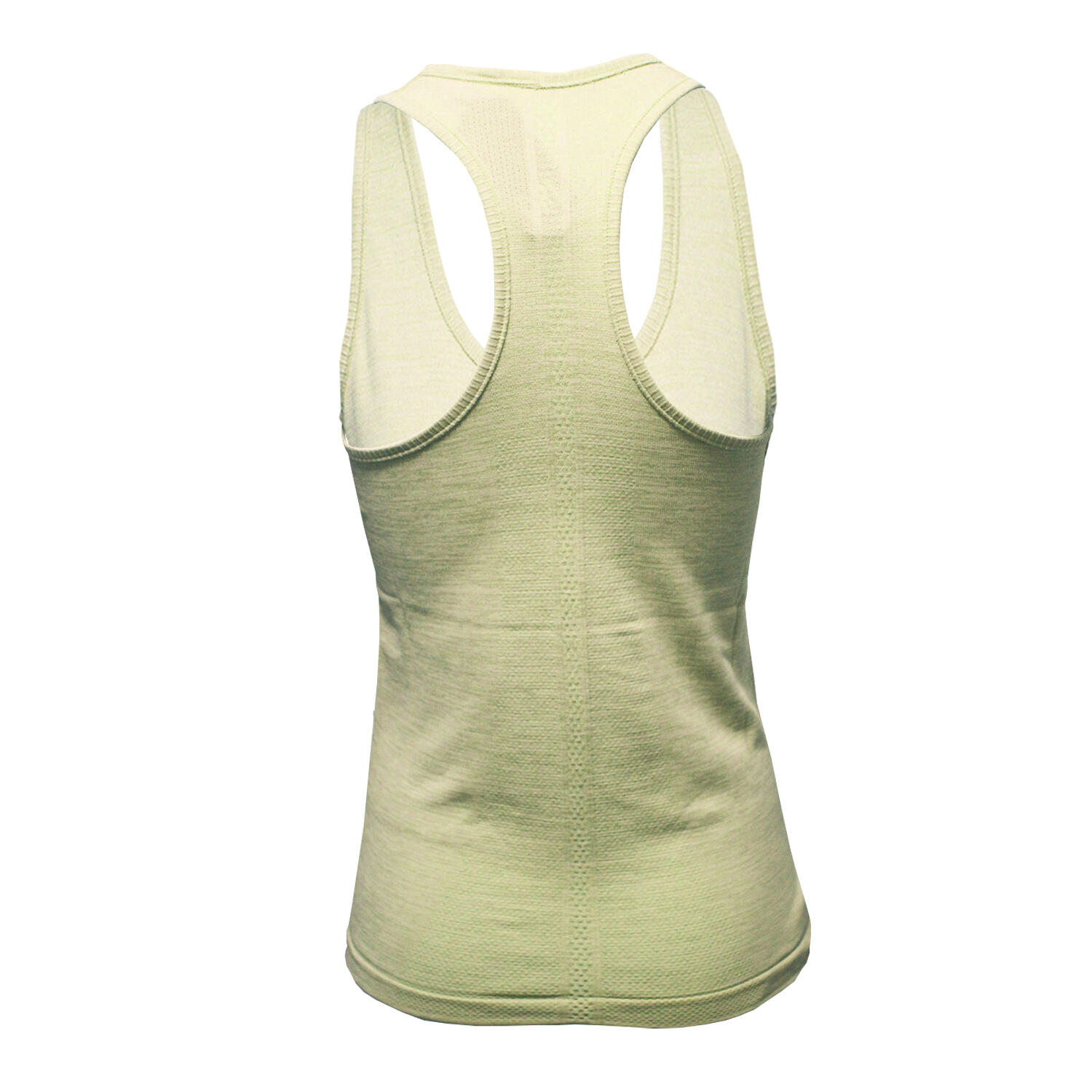 Womens/Ladies Multi Sport Melange Seamless 3D Vest (Sage Green) 2/4