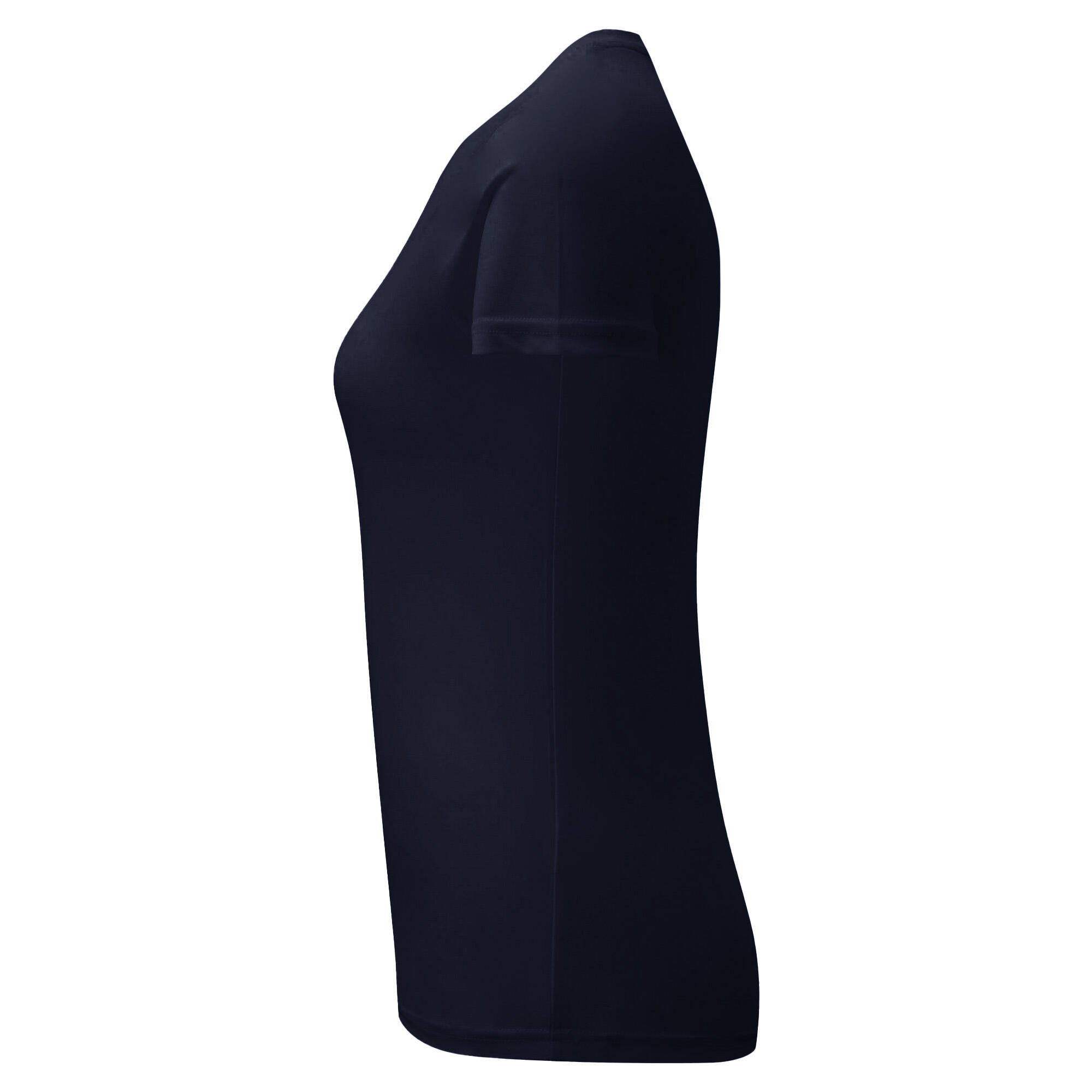 Womens/Ladies Active TShirt (French Navy) 3/3