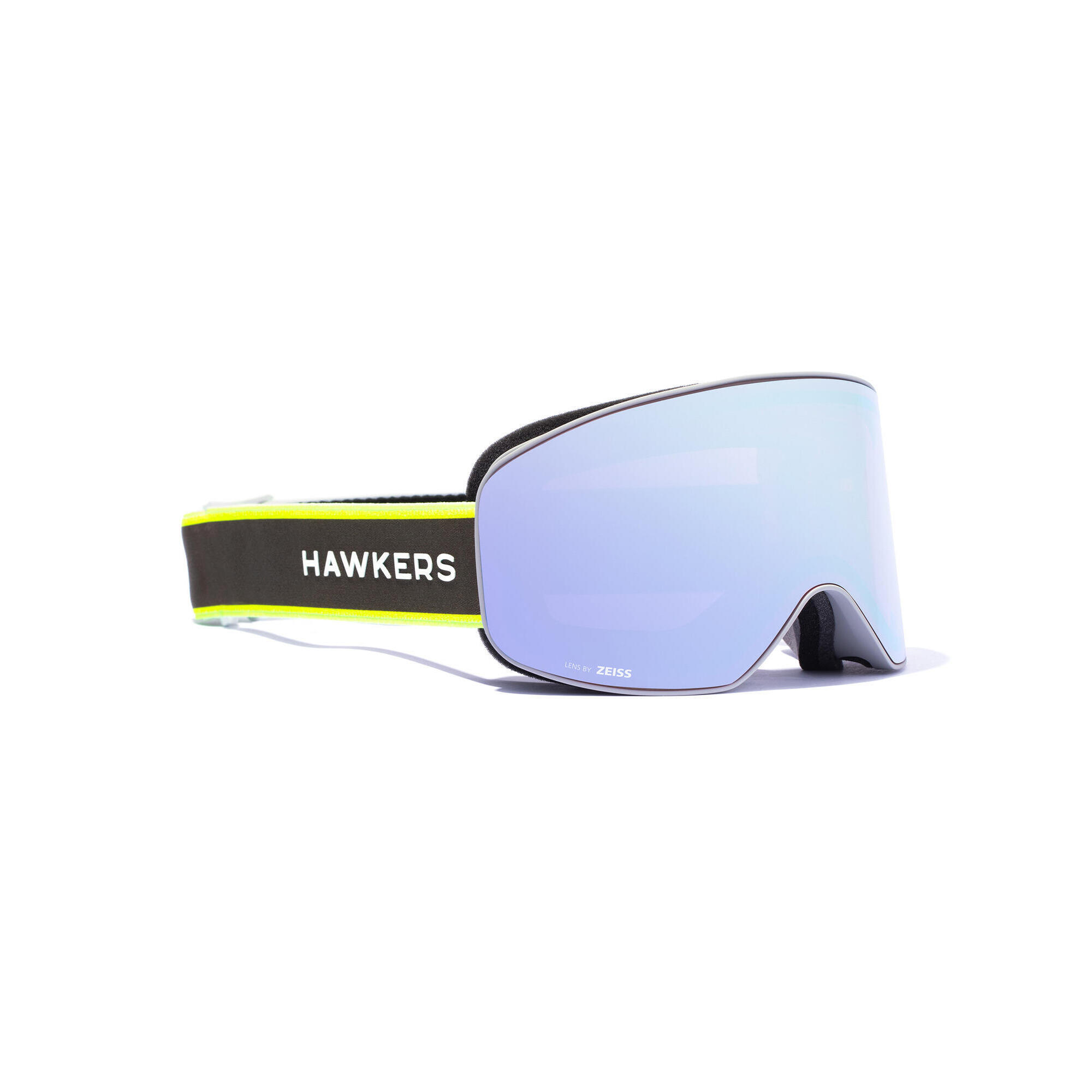 Hawkers - Hawkers - Lunettes De Soleil Ski Pour Homme Et Femme Lime Grey - Artik - Masque De Ski - Bleu - Taille Unique - Decathlon