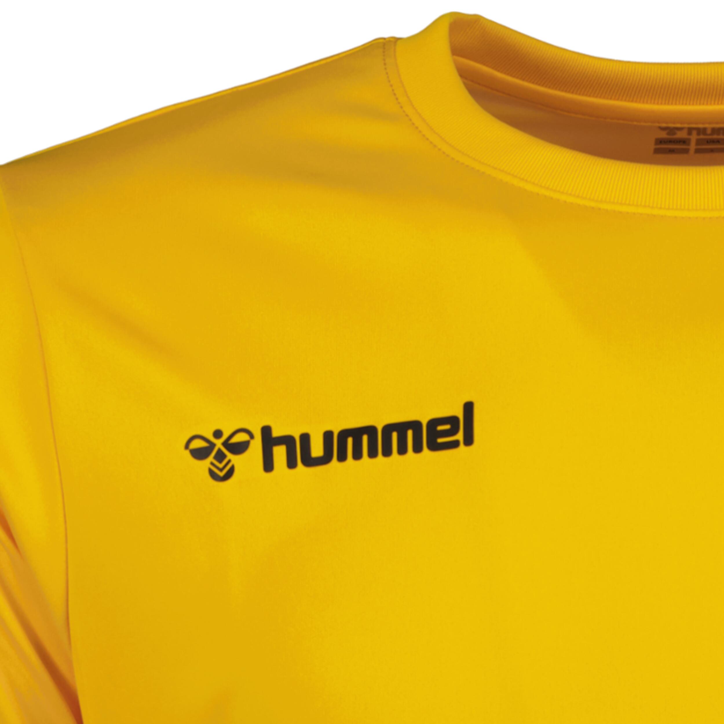 Solo jersey for kids, great for football, in sports yellow 3/3
