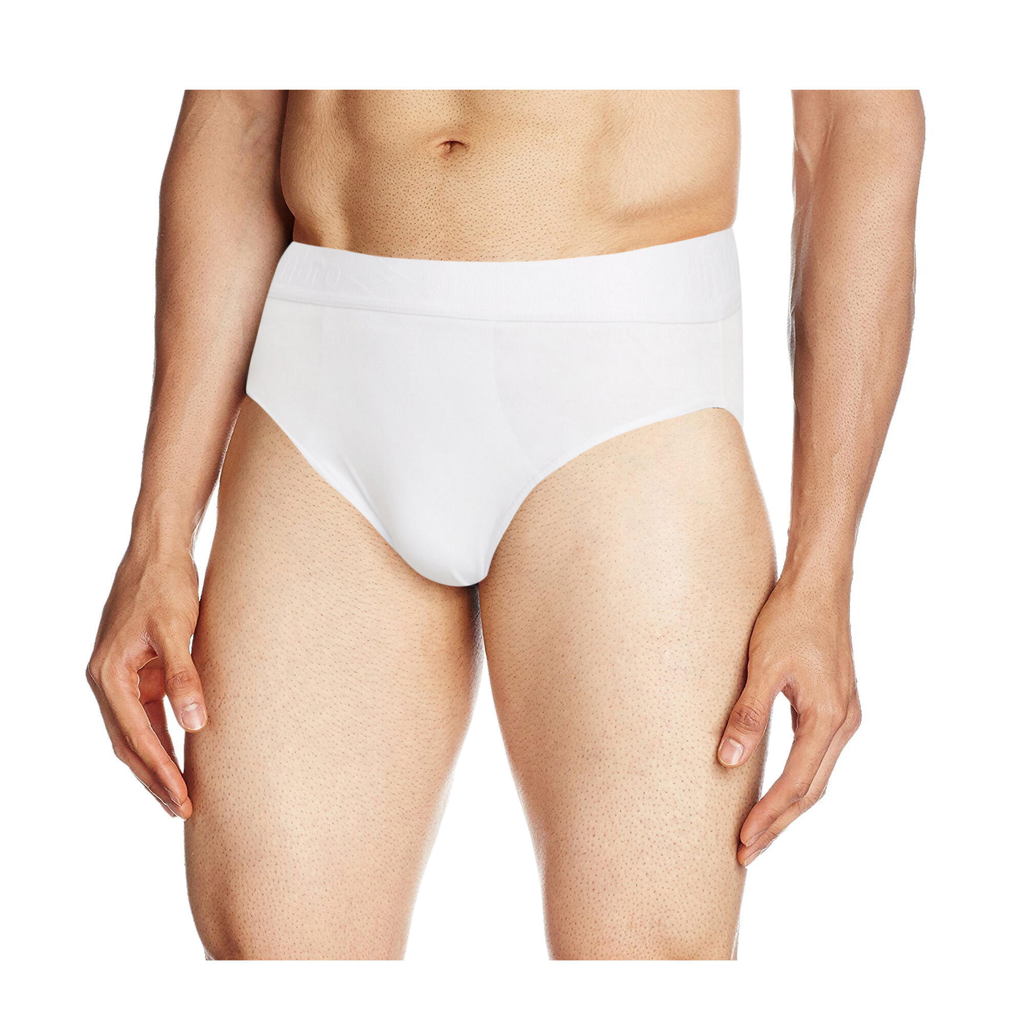 Slip Semplice Uomo Misura Confezione 3 Umbro Bianco 3/3