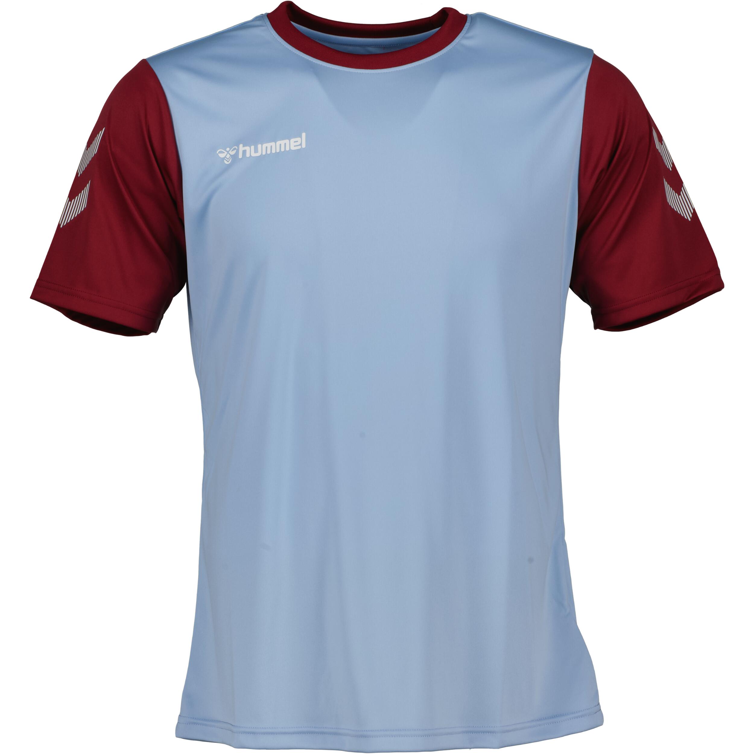 Match jersey for kids, great for football, in argentina blue/maroon 1/3