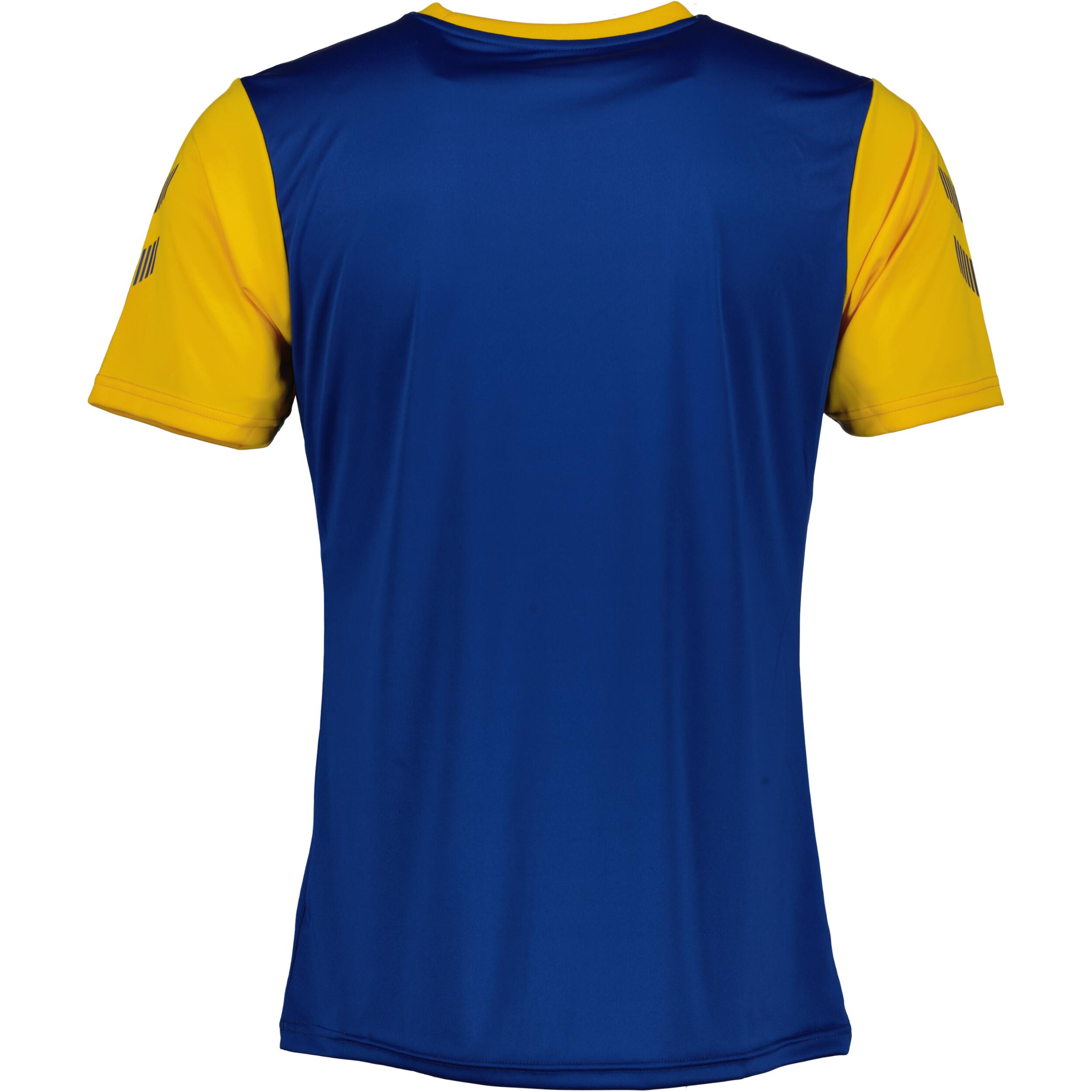 Match jersey for men, great for football, in blue/yellow 2/3