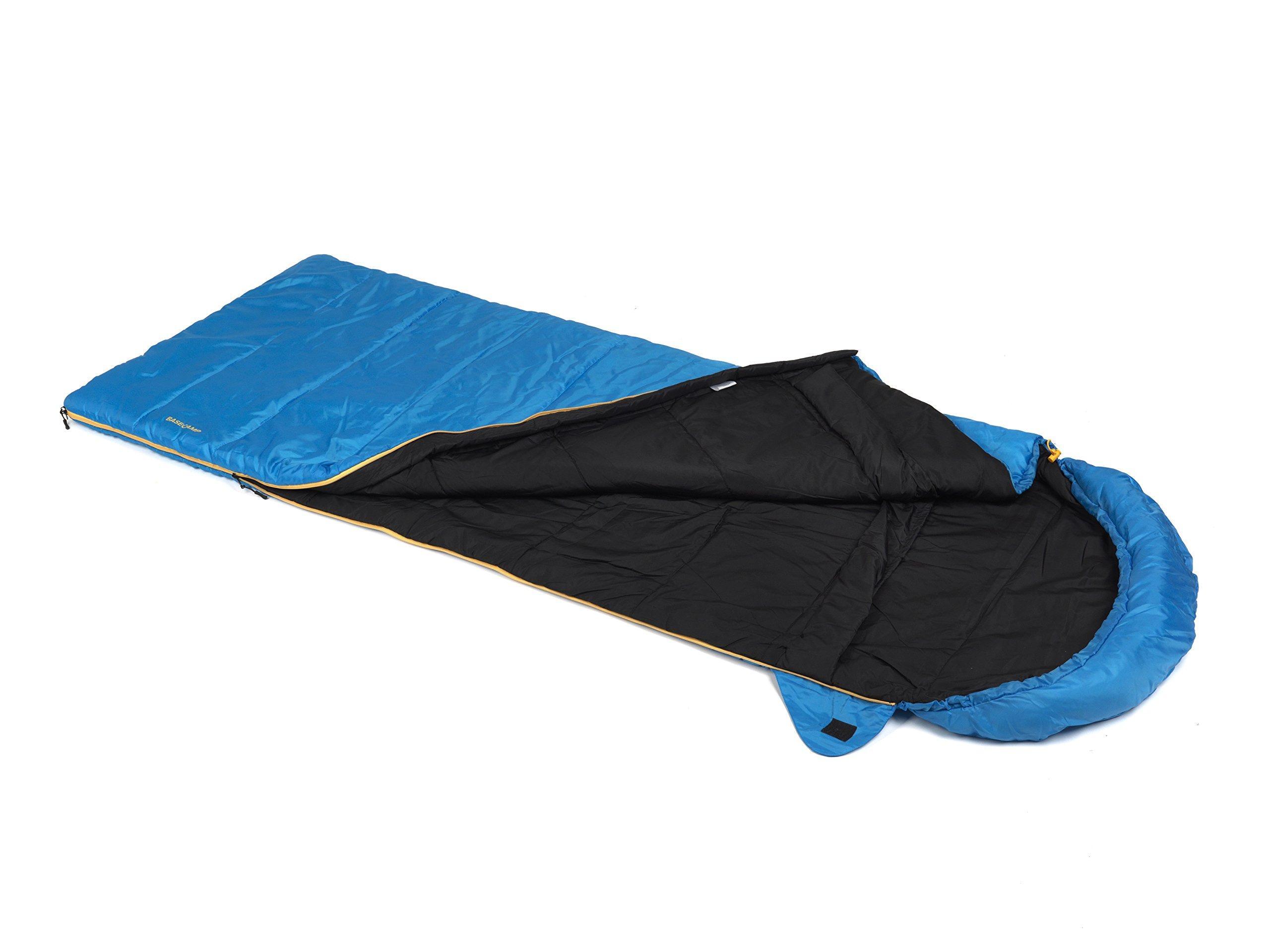 SNUGPAK Snugpak Navigator Sleeping Bag - 3 Season,Saphire Blue- LH Zip