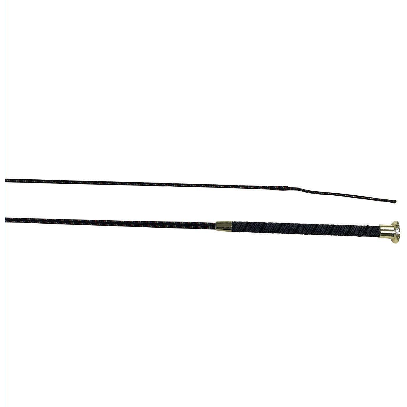 Dressage whip (Black / gold)