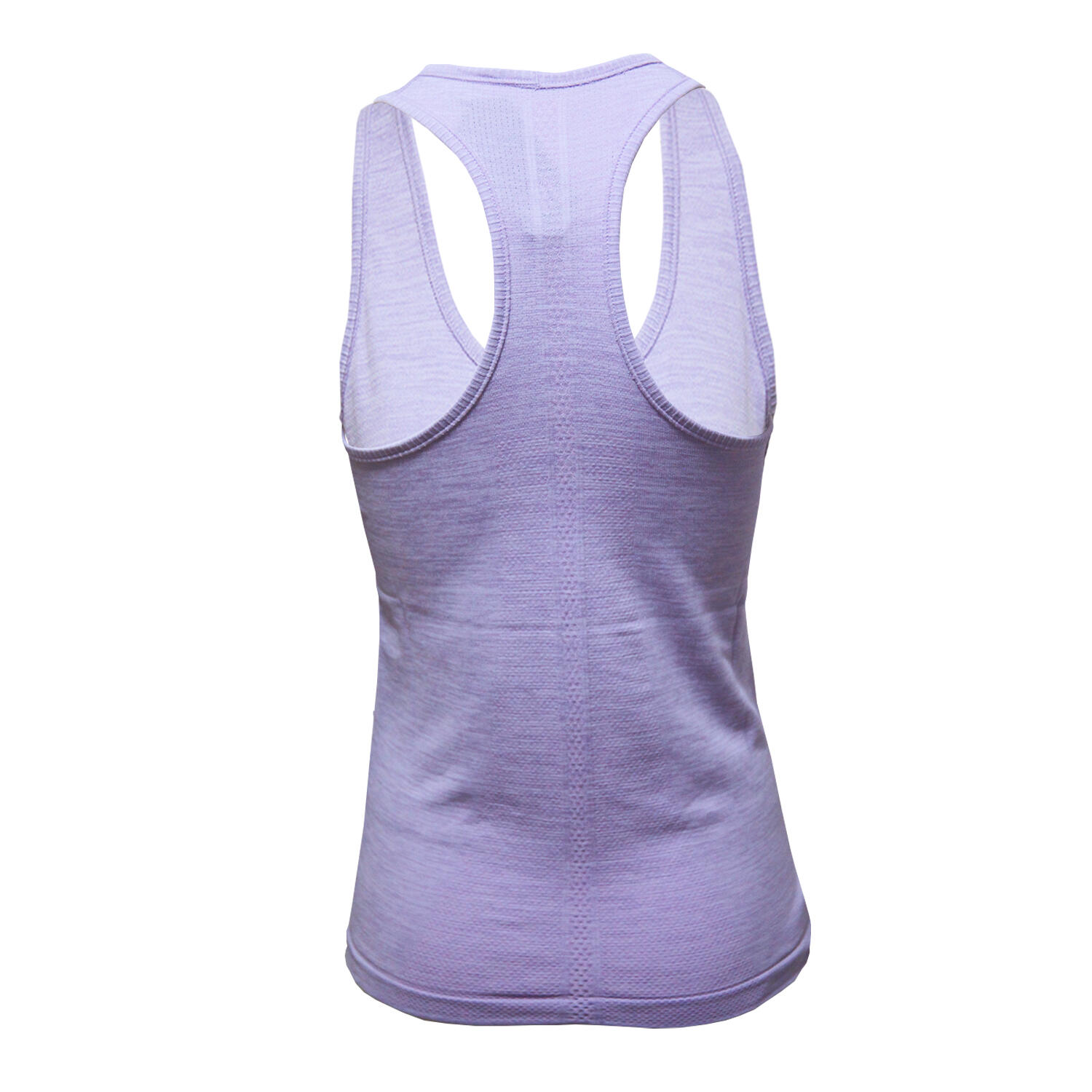 Womens/Ladies Multi Sport Melange Seamless 3D Vest (Lilac) 2/4
