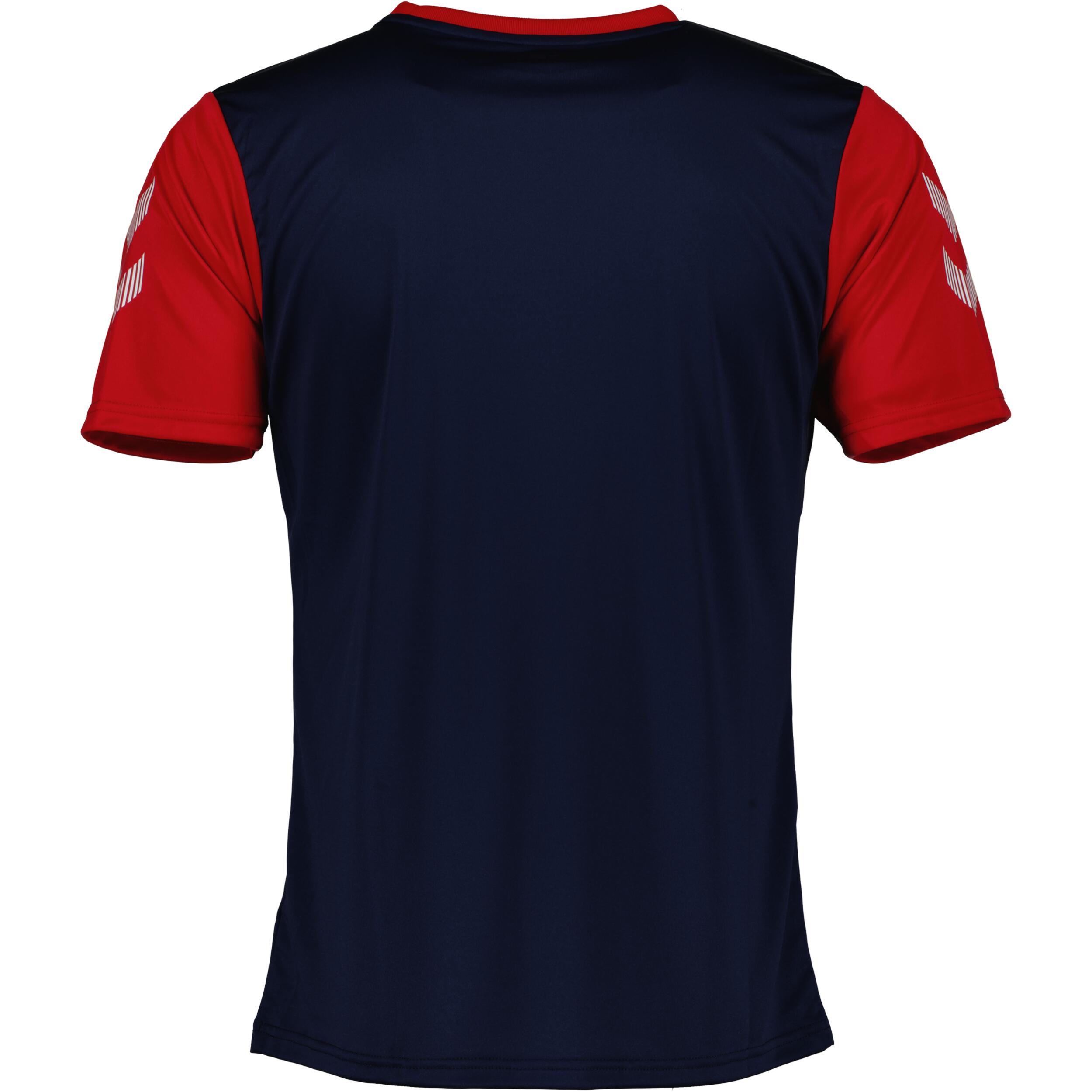 Match jersey for men, great for football, in marine/red 2/3