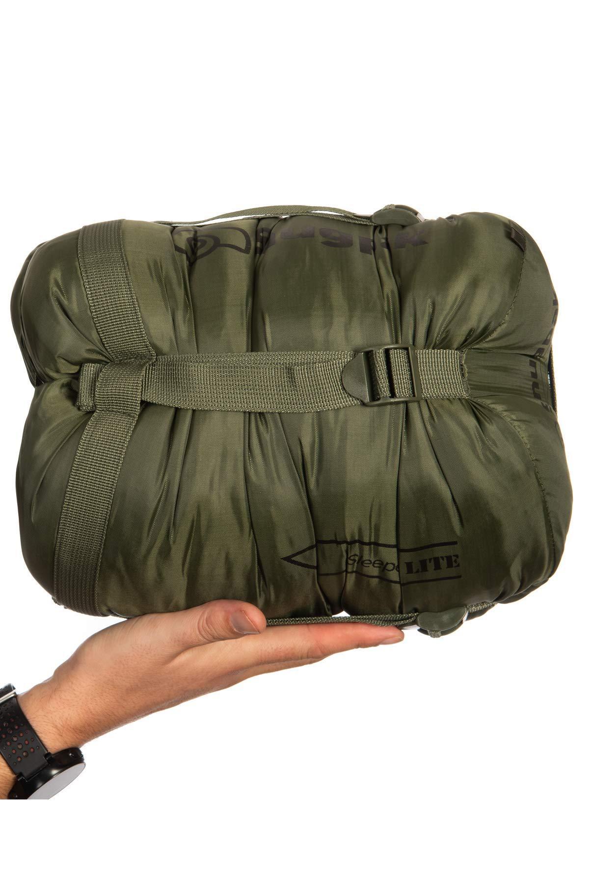 Snugpak  Sleeper Lite  Warm & durable everyday sleeping bag (Left Zip, Olive) 2/3