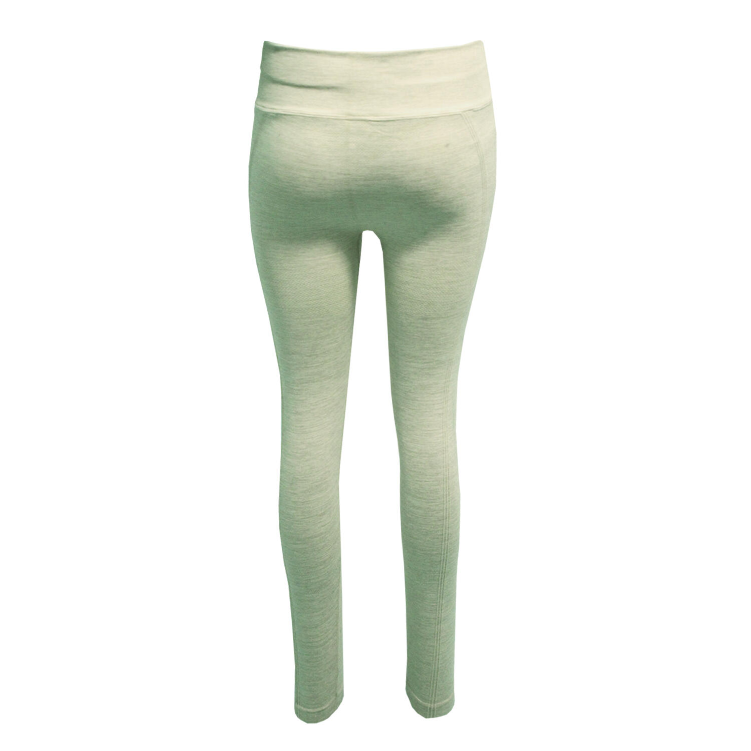 Leggings für Damen Salbeigrün 3/4
