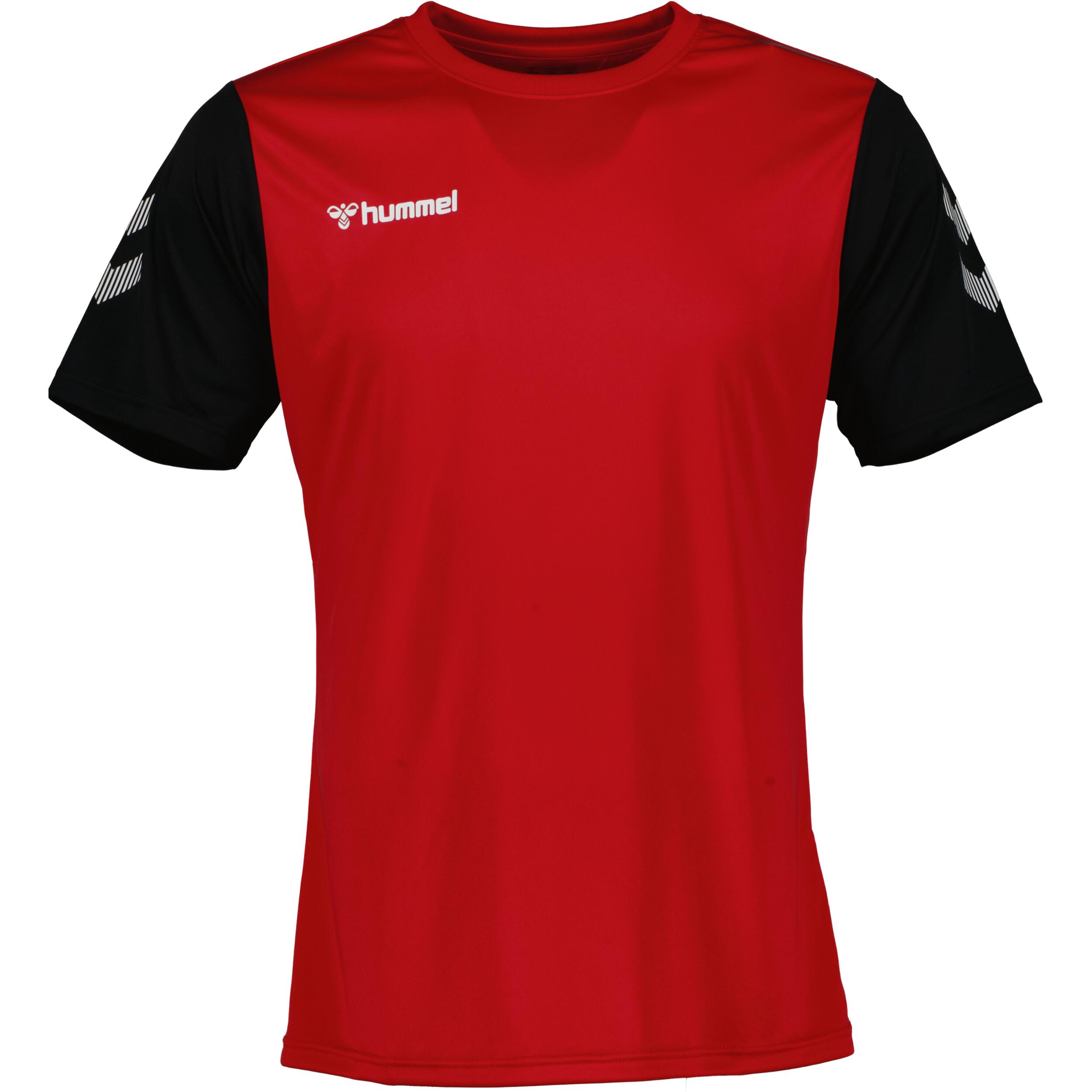 Match jersey for men, great for football, in red/black 1/3