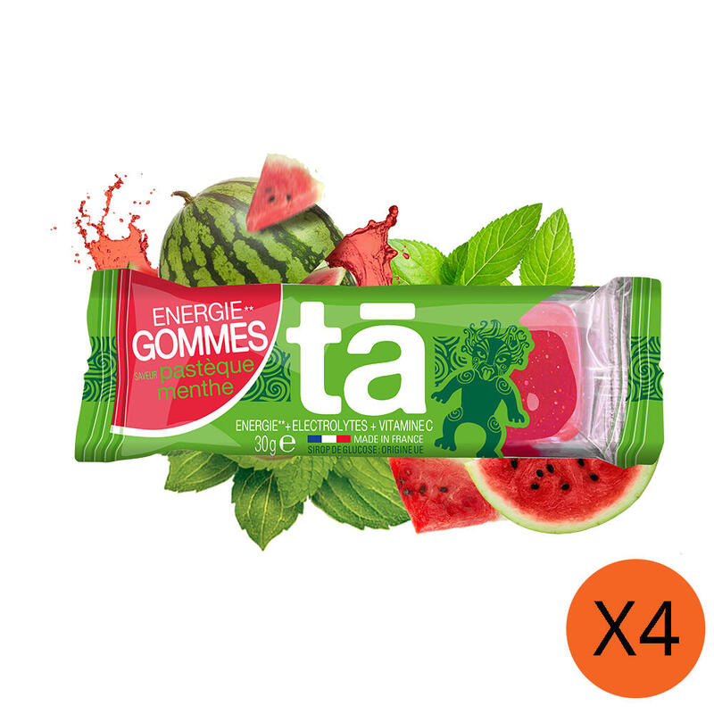 Energy Gummies 30g (4 Packs) - Watermelon Mint