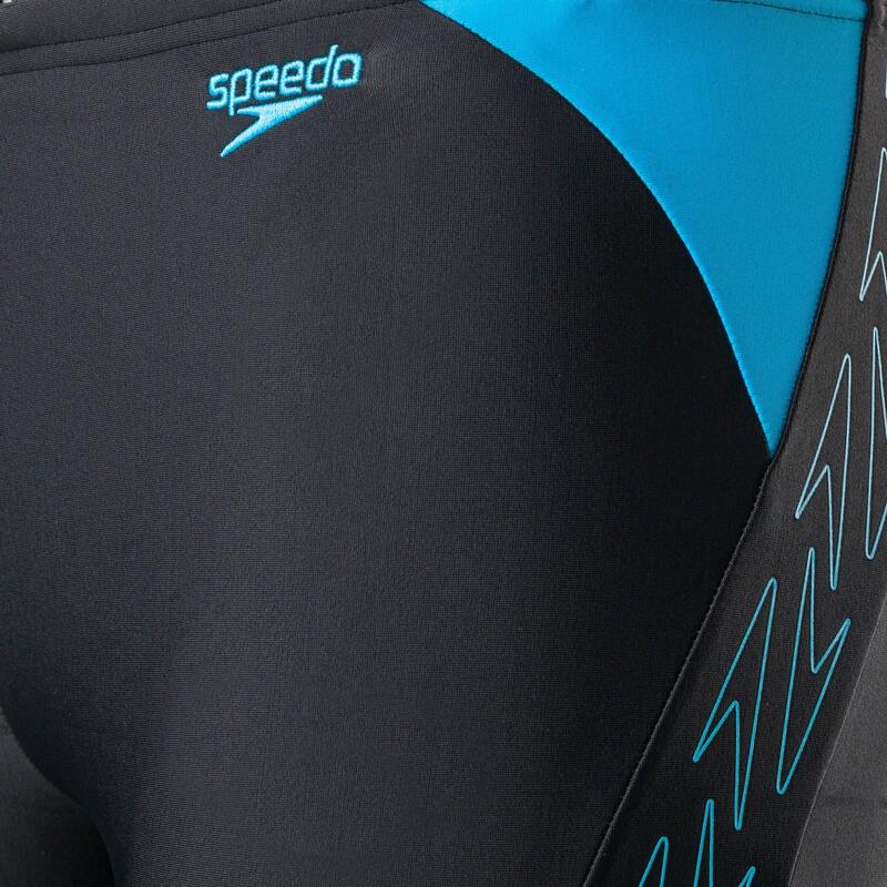 Speedo Jongens Zwemjammer Hyperboom Splice Zwart/Blauw