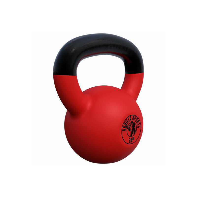 KETTLEBELL FONTE AVEC REVÊTEMENT NÉOPRÈNE | MUSCULATION | AU CHOIX DE 2KG À 32KG