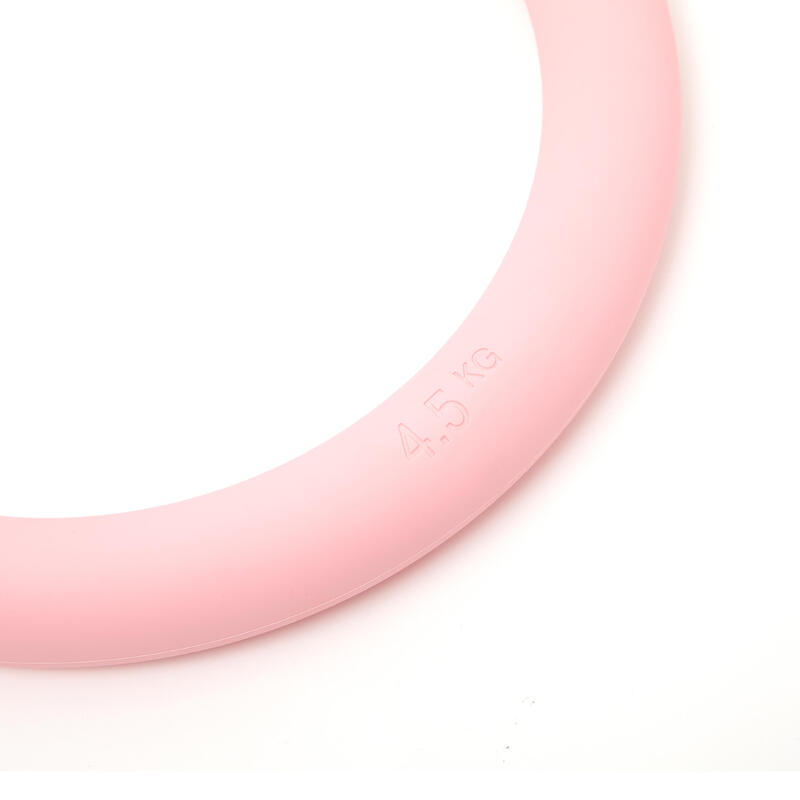 健身環 (啞鈴) 4.5kg - 腮紅粉色