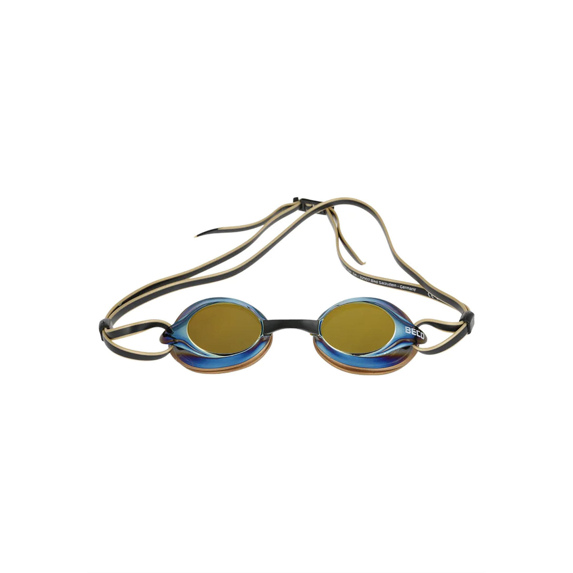 Beco - Lunettes De Natation Enfant Beco Boston Miroir - Lunettes De Natation - Jaune|noir - Taille Unique - Decathlon