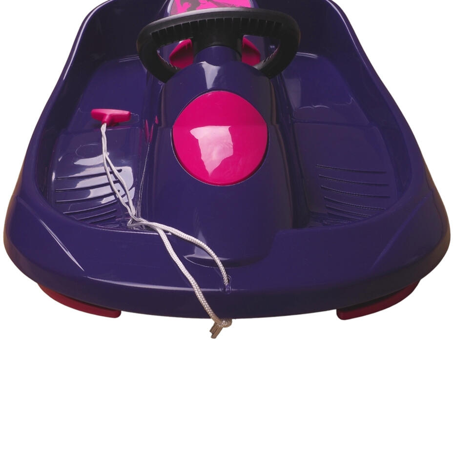 1-seat sled with steering wheel and brakes "Sno Dragon" Hamax 3/6