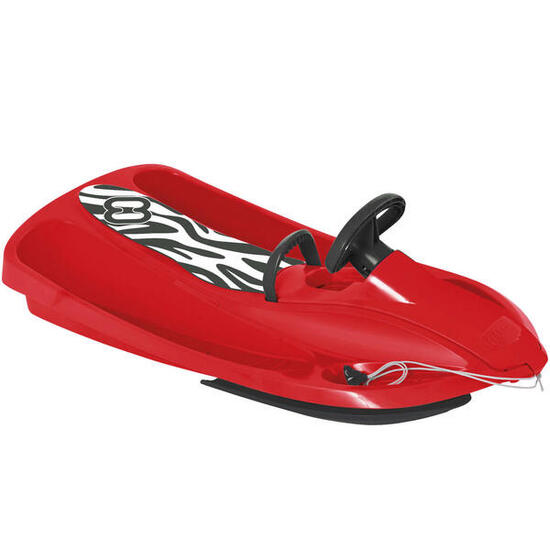 Luge Hamax Sno Zebra rouge pour 2 personnes