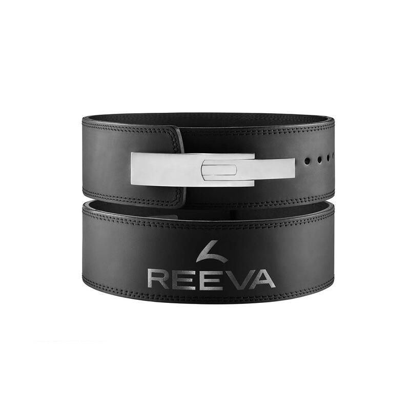 Ceinture de levage Reeva en cuir noir