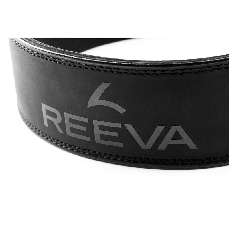 Gewichthefriem - Buffelleer - Lifting Belt - Zwart