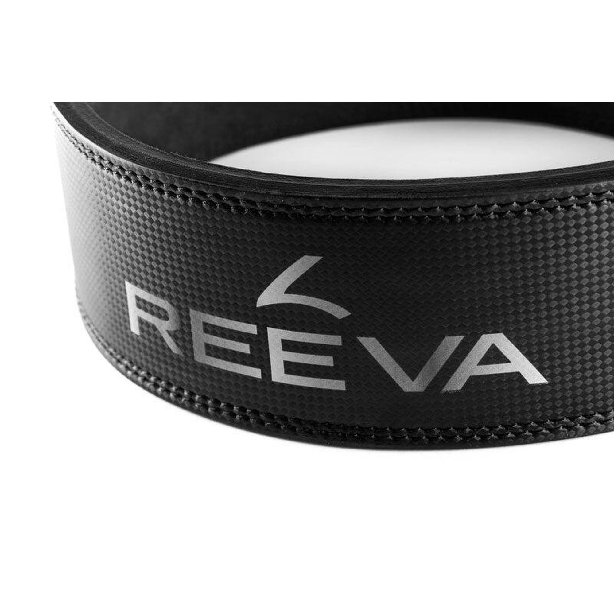 Ceinture de levage en cuir Reeva Carbon - Noir