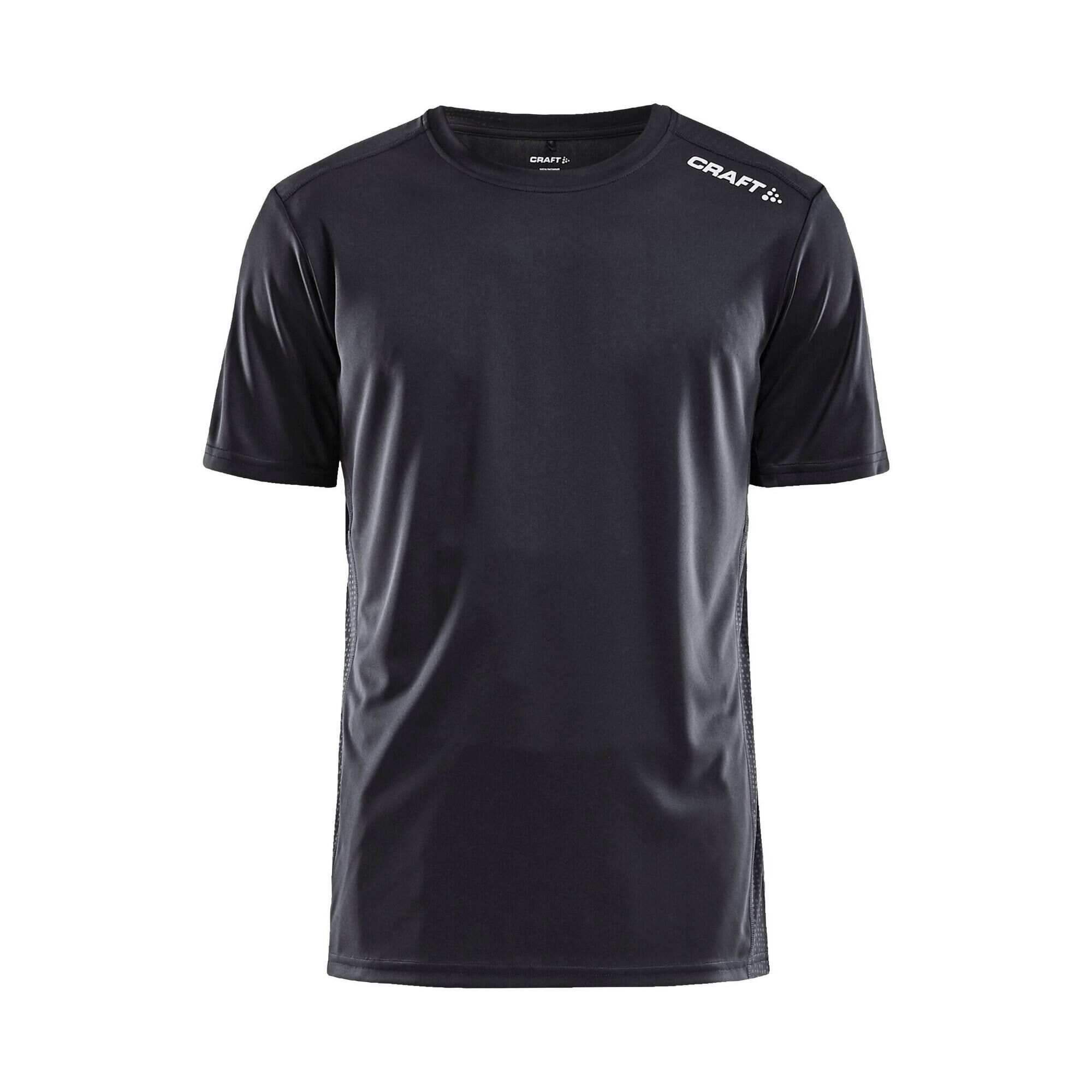 CRAFT Mens Rush ShortSleeved TShirt (Black)