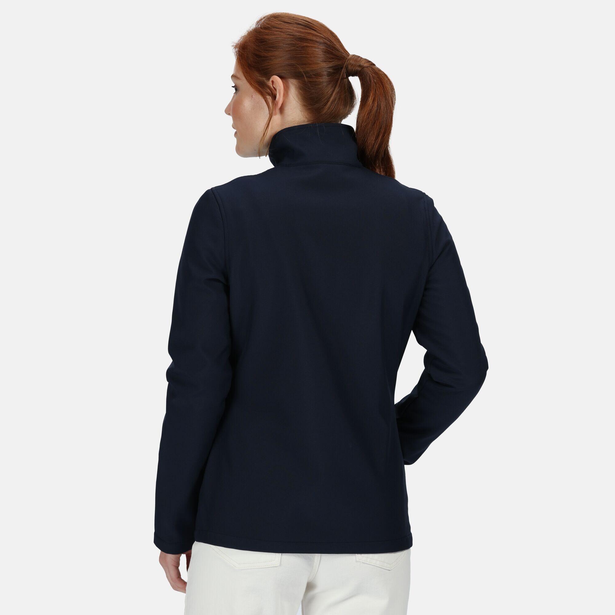 Womens/Ladies Honestly Made Recycled Fleece (Navy) 3/5