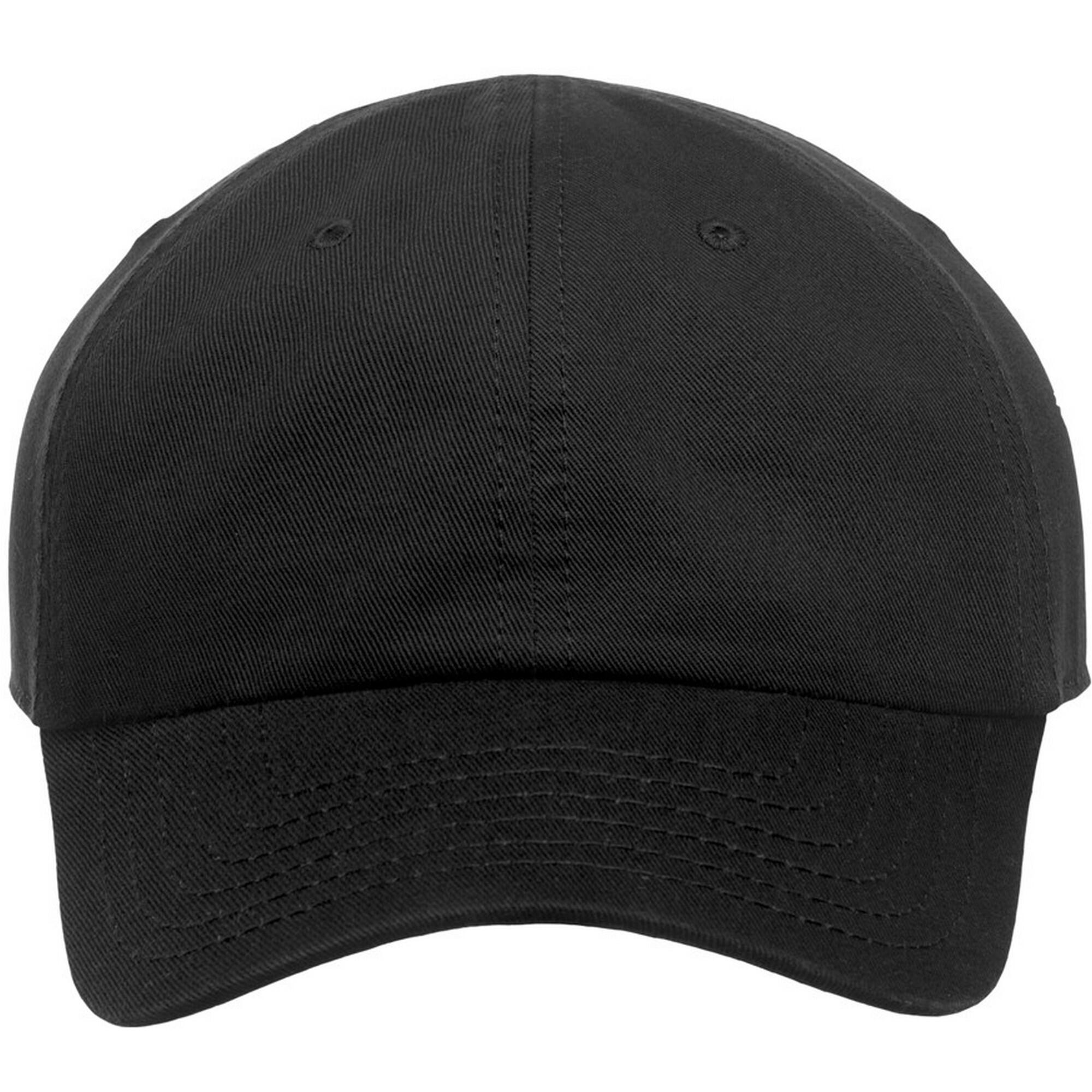 ATLANTIS Childrens/Kids Fraser 6 Panel Organic Cotton Baseball Cap (Black)