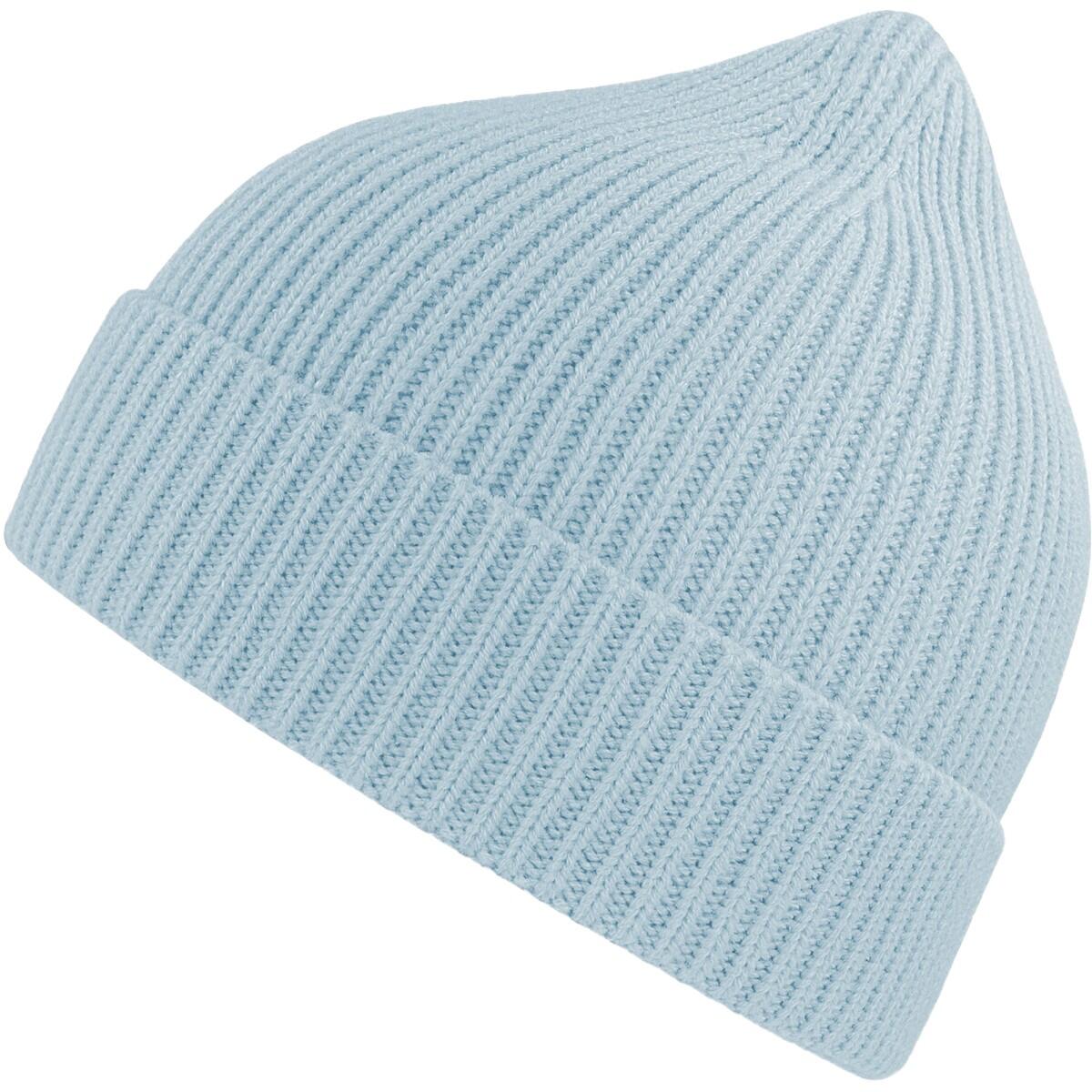 Unisex Adult Andy Recycled Polyester Beanie (Light Blue) 3/3