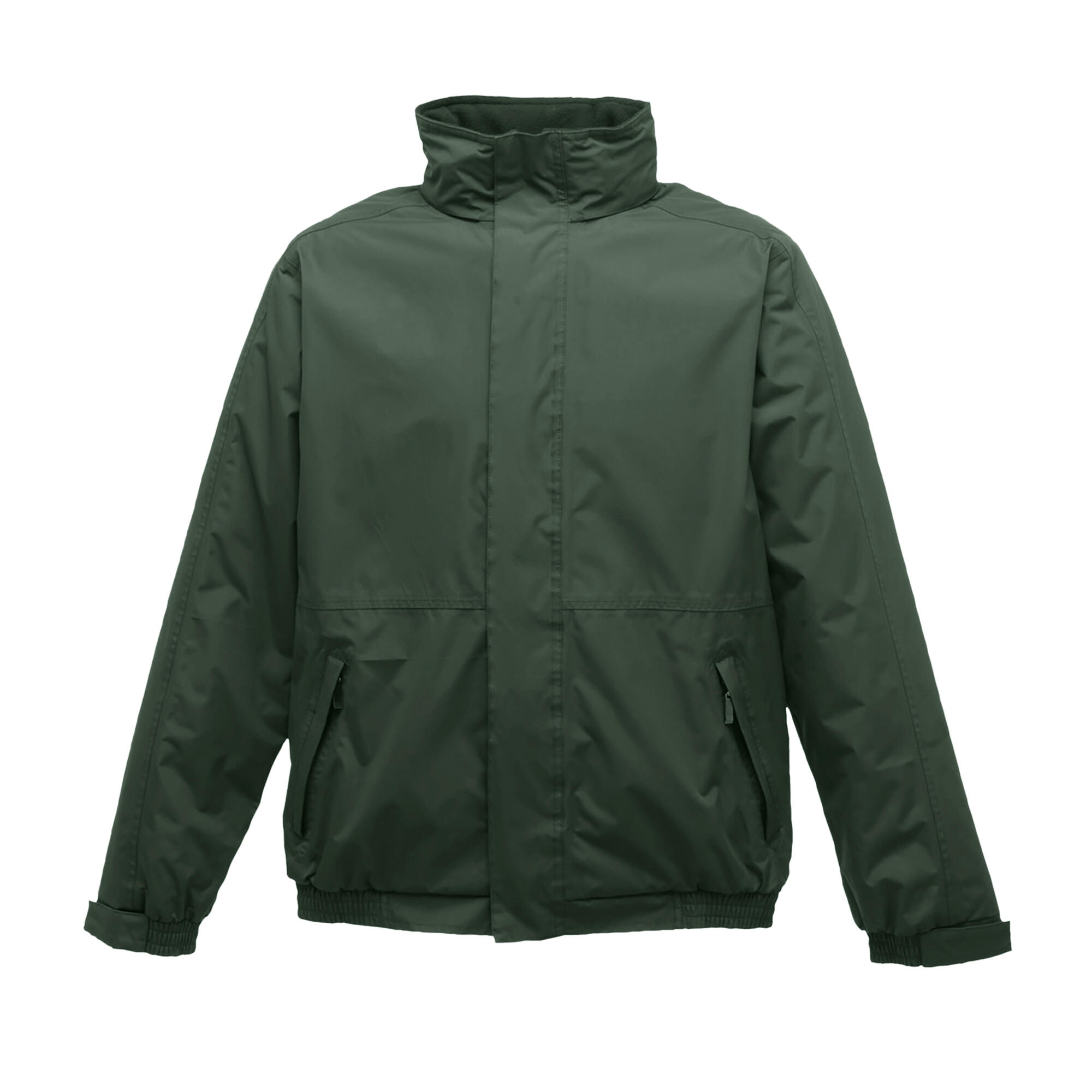 Dover Men's waterproof windbreaker jacket (Dark green)