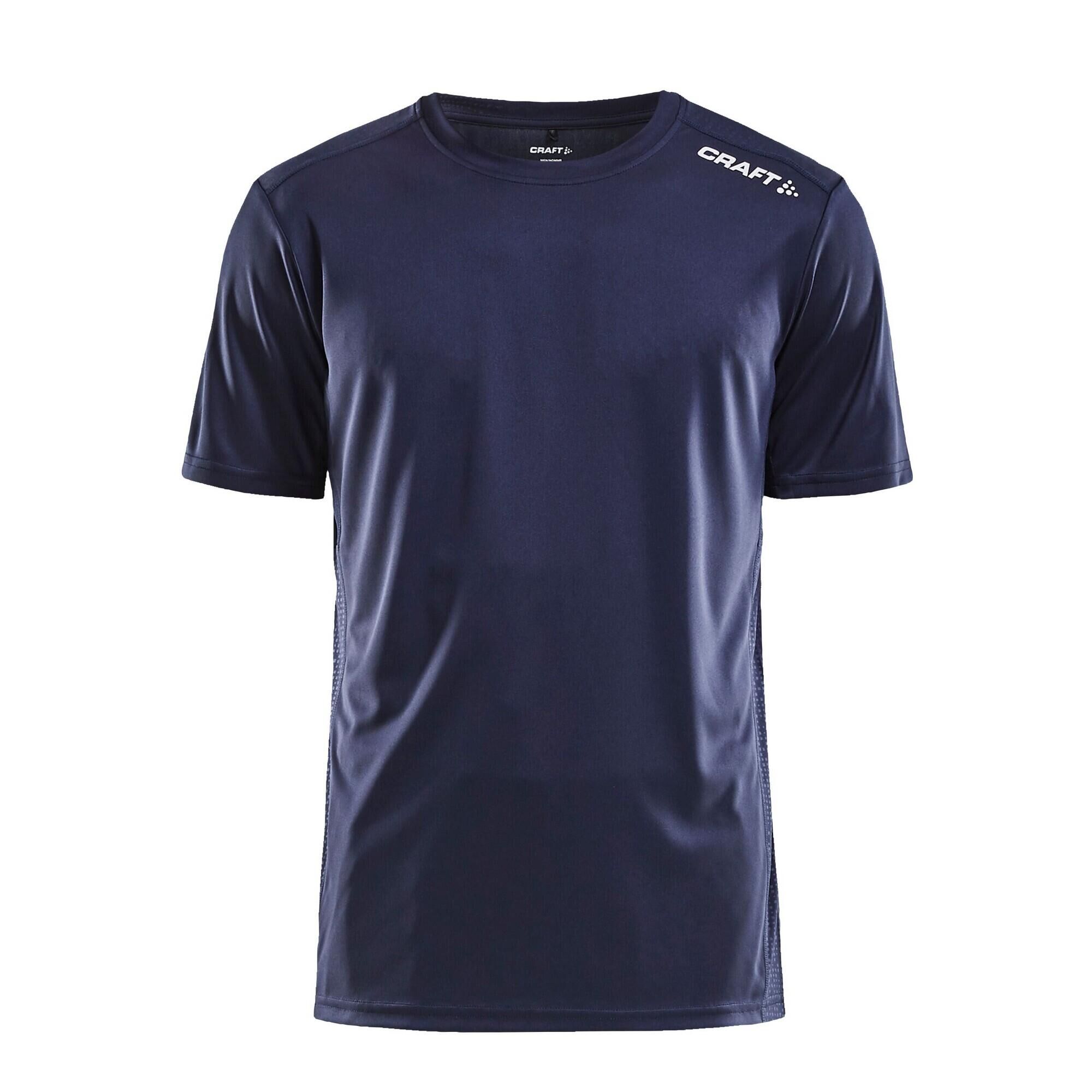 CRAFT Mens Rush ShortSleeved TShirt (Navy)