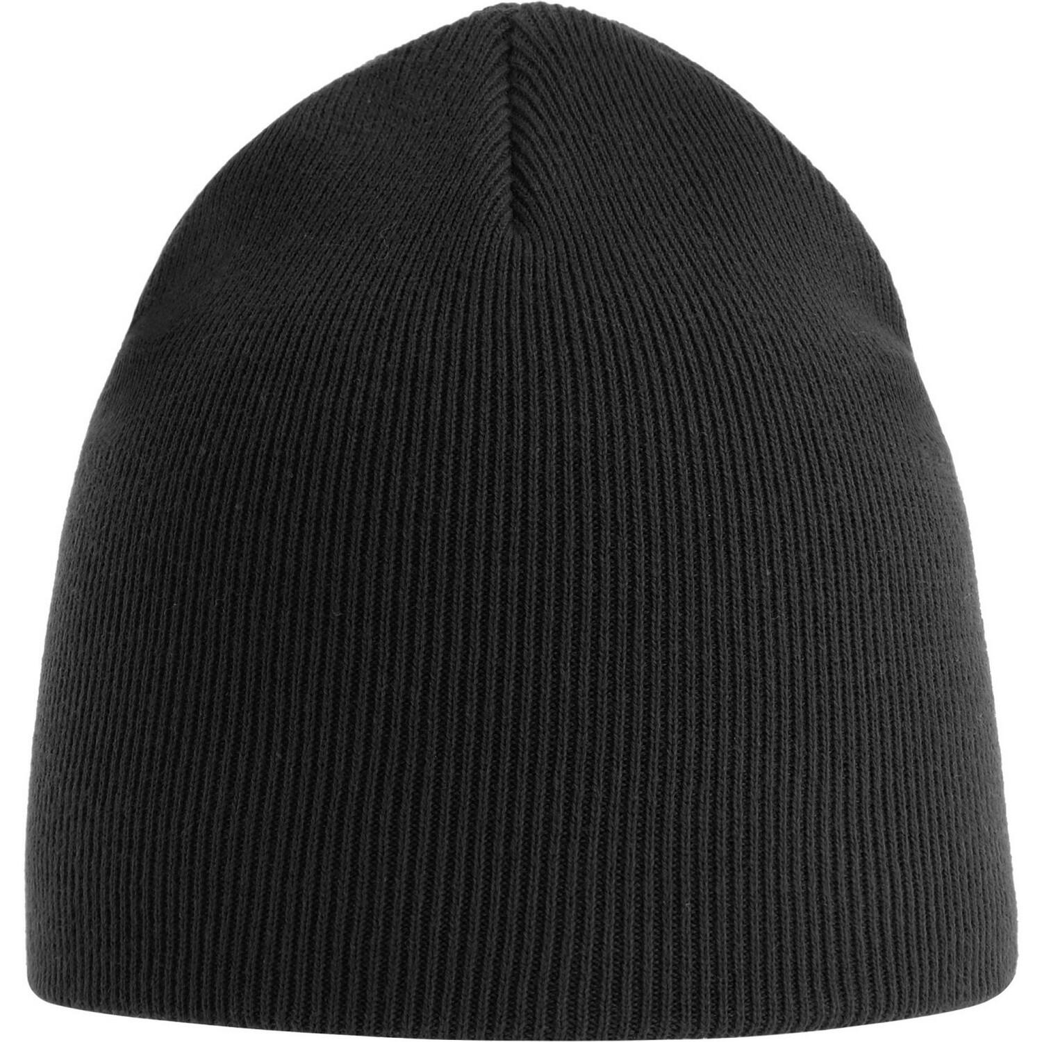 Childrens/Kids Yala Organic Cotton Beanie (Black) 1/3