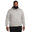 Sweat à capuche Homme (Blanc / Gris / Argent brossé)