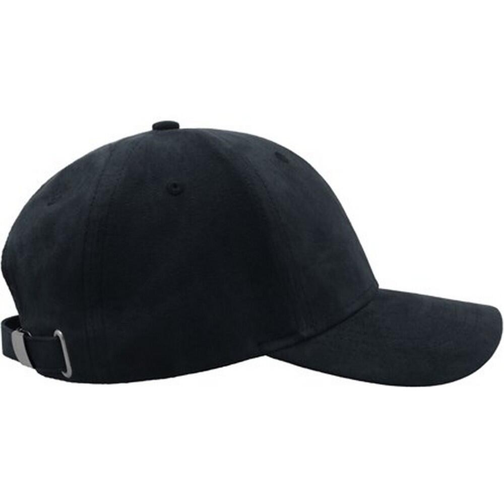 Unisex Adult Fam 6 Panel Sueded Baseball Cap (Navy) 3/3