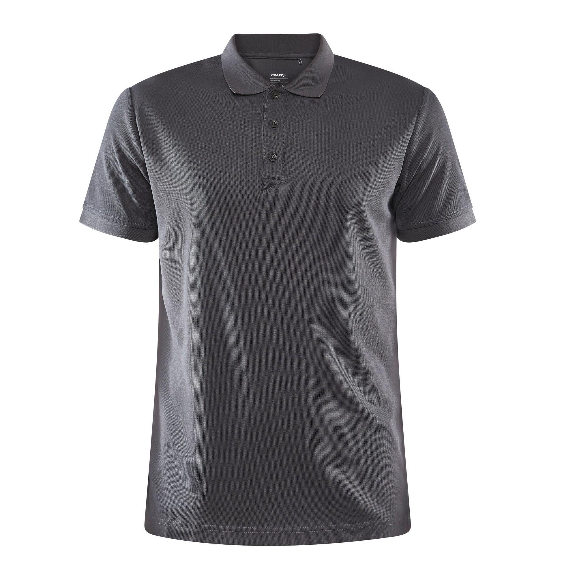 Mens Core Unify Polo Shirt (Granite) 1/3