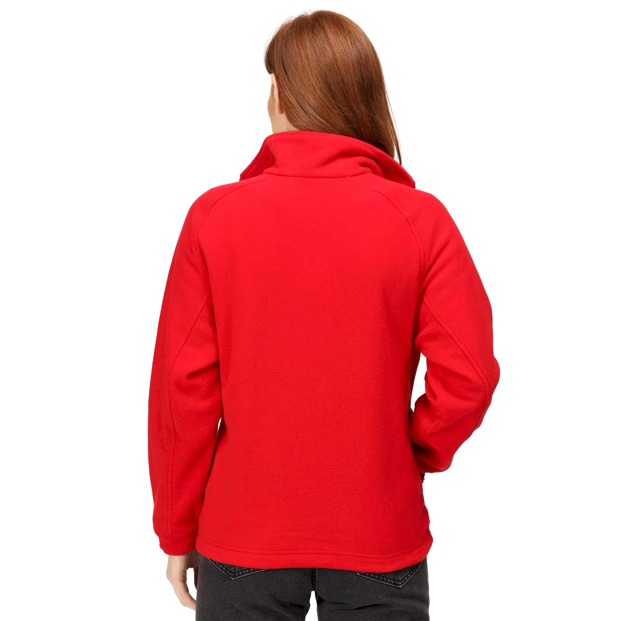 Ladies/Womens Thor III Fleece Jacket (280g GSM) (Classic Red) 2/5