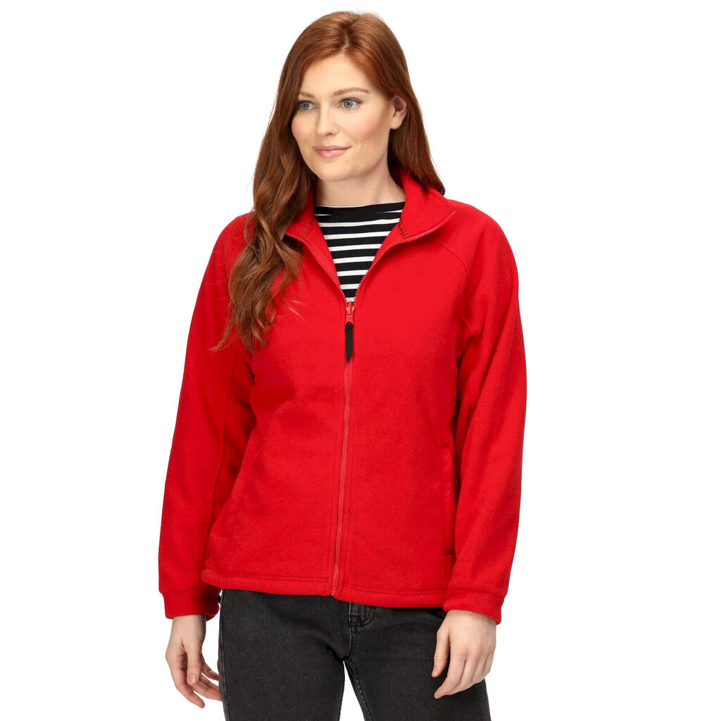 Ladies/Womens Thor III Fleece Jacket (280g GSM) (Classic Red)